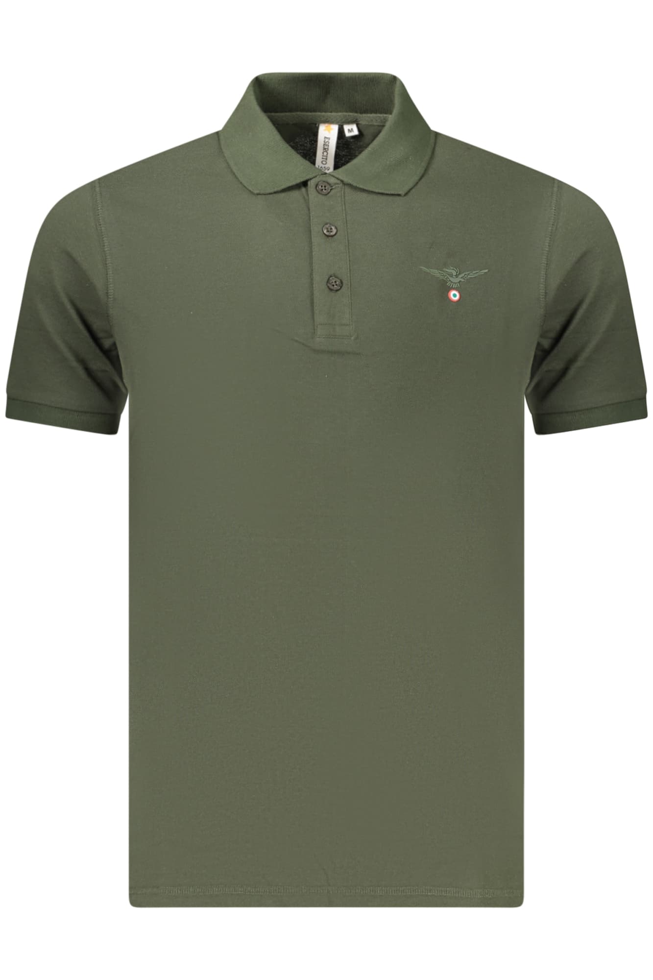 ACCADEMIA MILITARE POLO MANICHE CORTE UOMO VERDE - Immagine 1