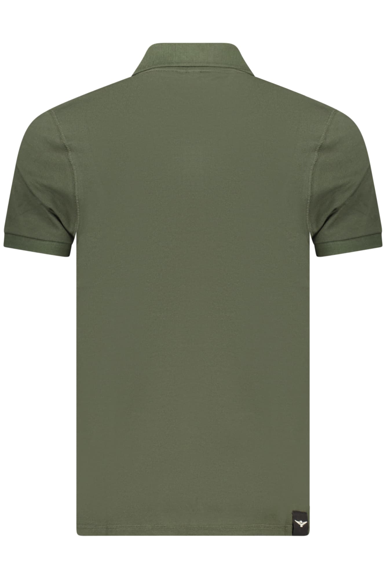 ACCADEMIA MILITARE POLO MANICHE CORTE UOMO VERDE - Miniatura 2