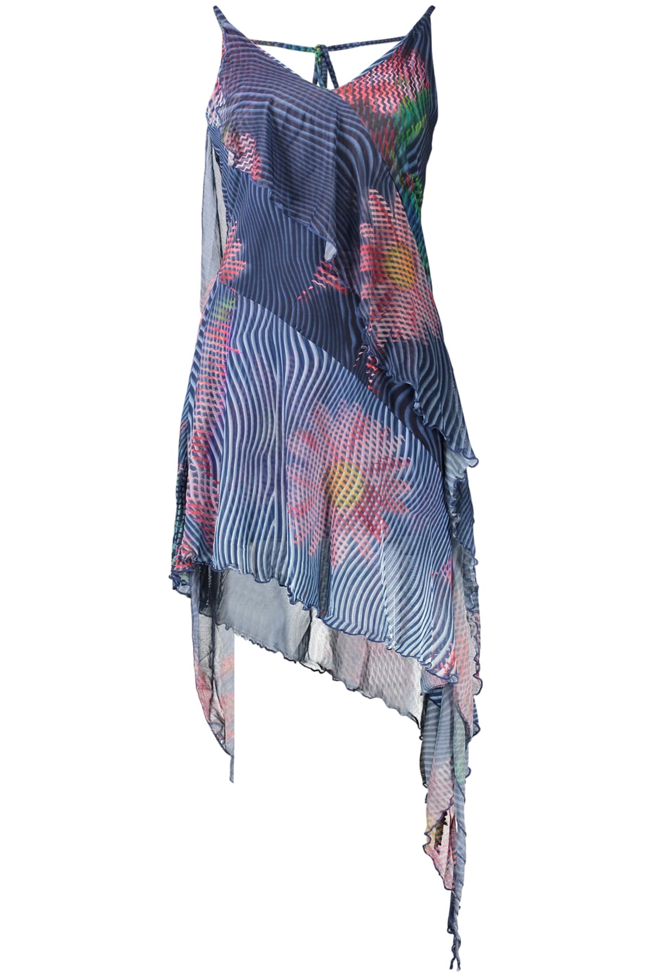 DESIGUAL ABITO CORTO DONNA BLU