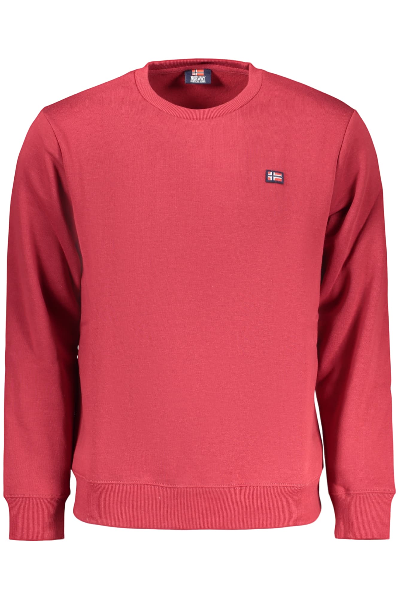 NORWAY 1963 FELPA SENZA ZIP UOMO ROSSO - Immagine 1
