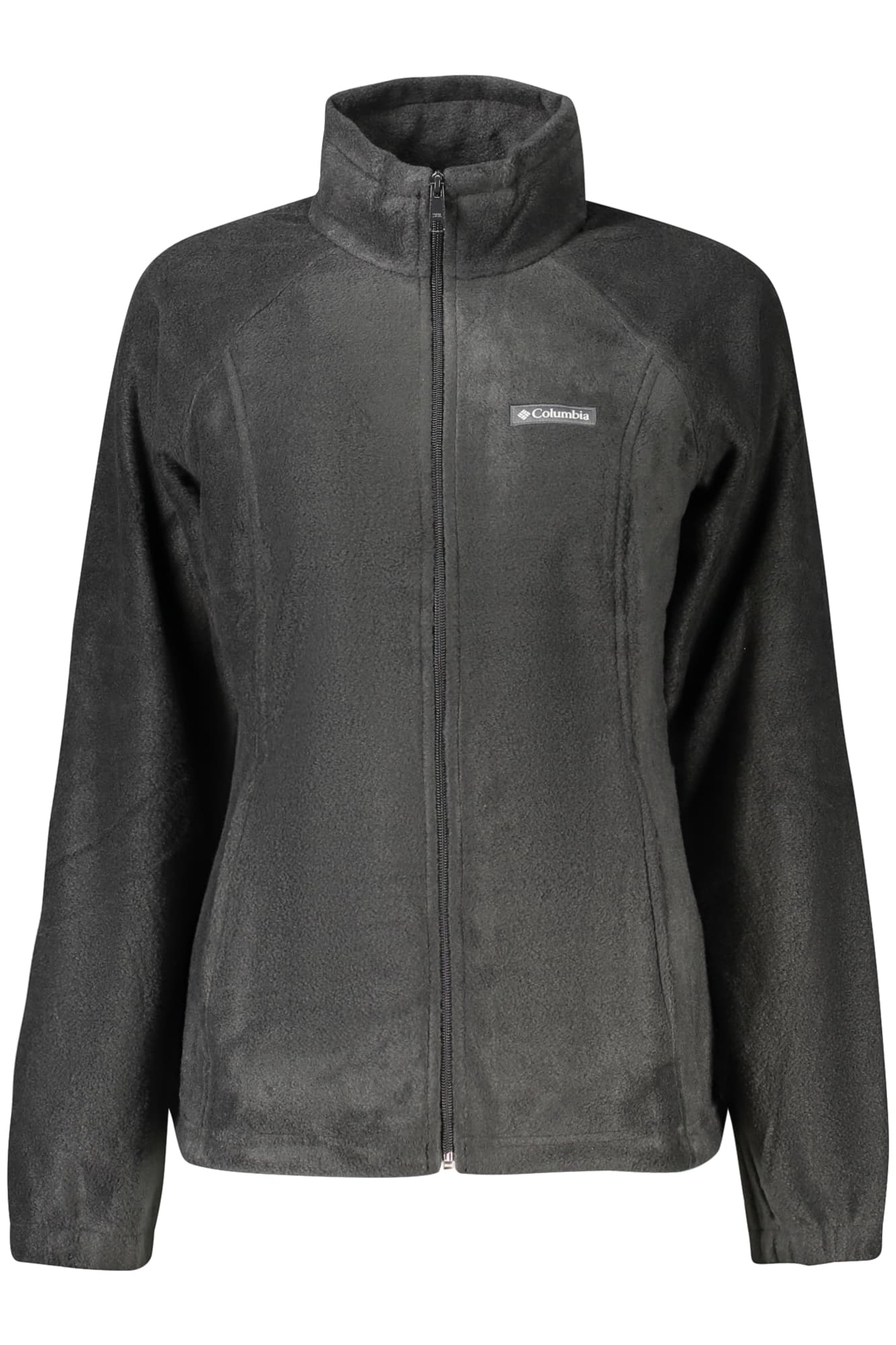 COLUMBIA FELPA CON ZIP DONNA NERO - Immagine 1