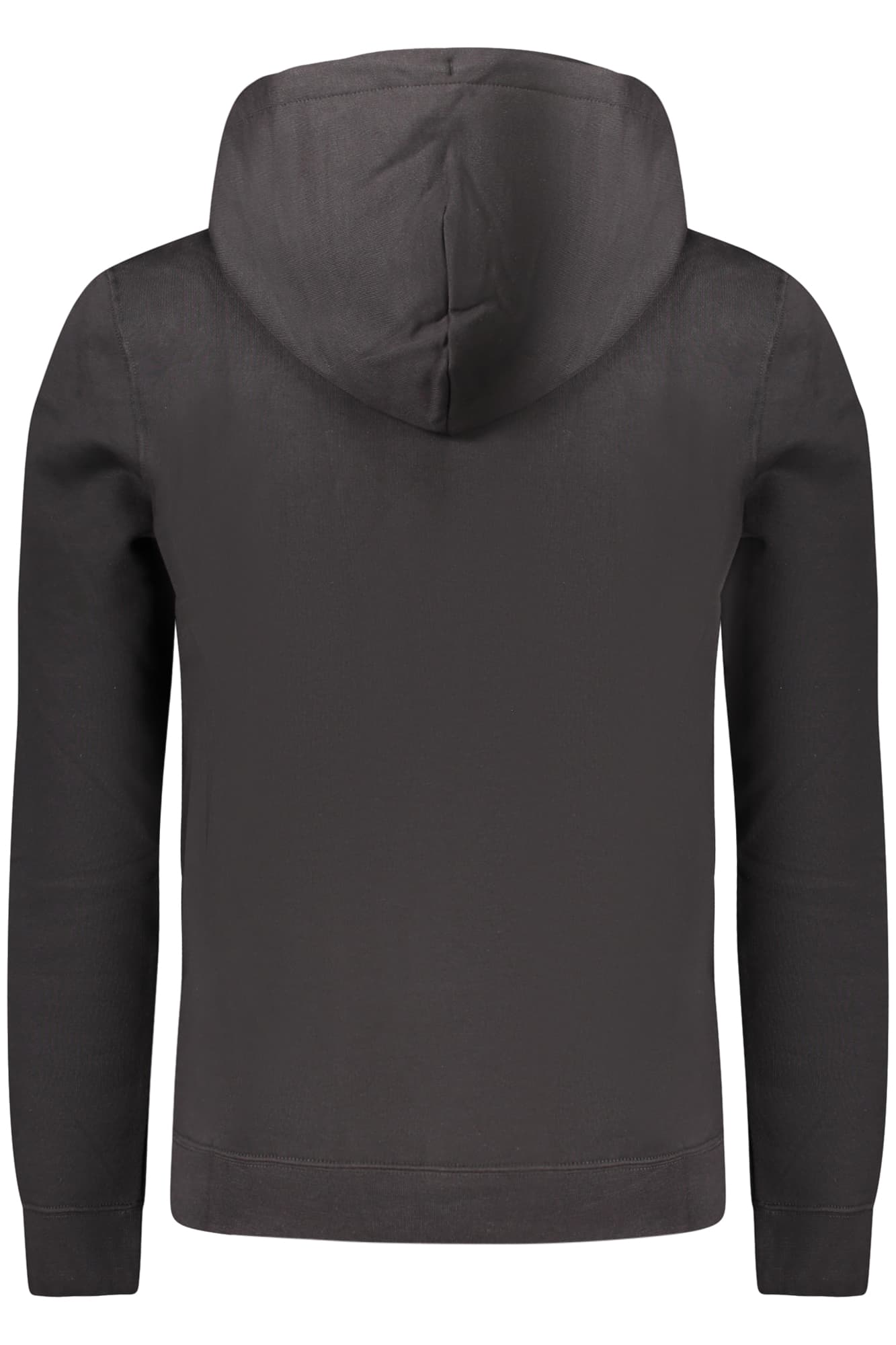 CALVIN KLEIN FELPA SENZA ZIP UOMO NERO - Miniatura 2