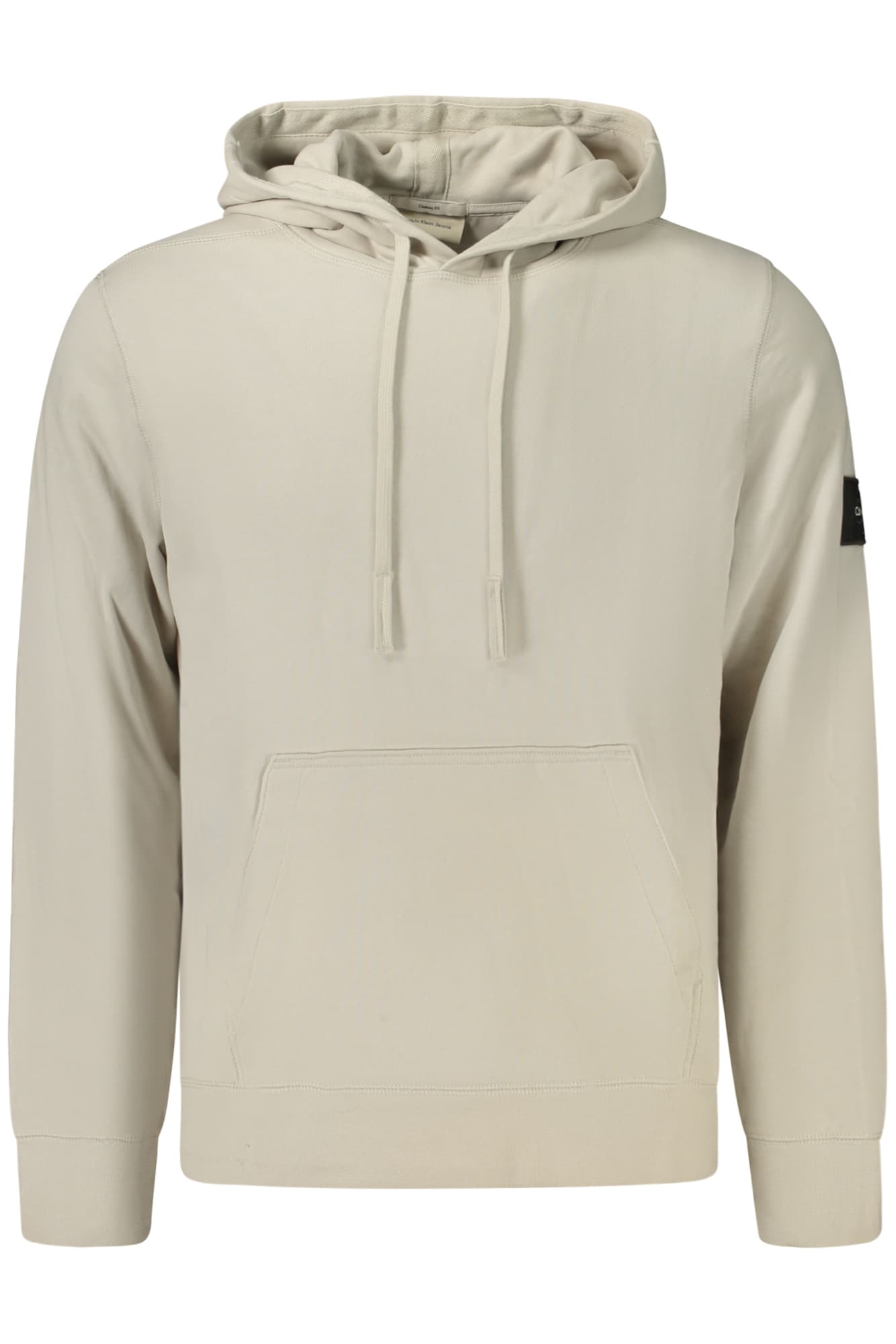 CALVIN KLEIN FELPA SENZA ZIP UOMO GRIGIO - Immagine 1