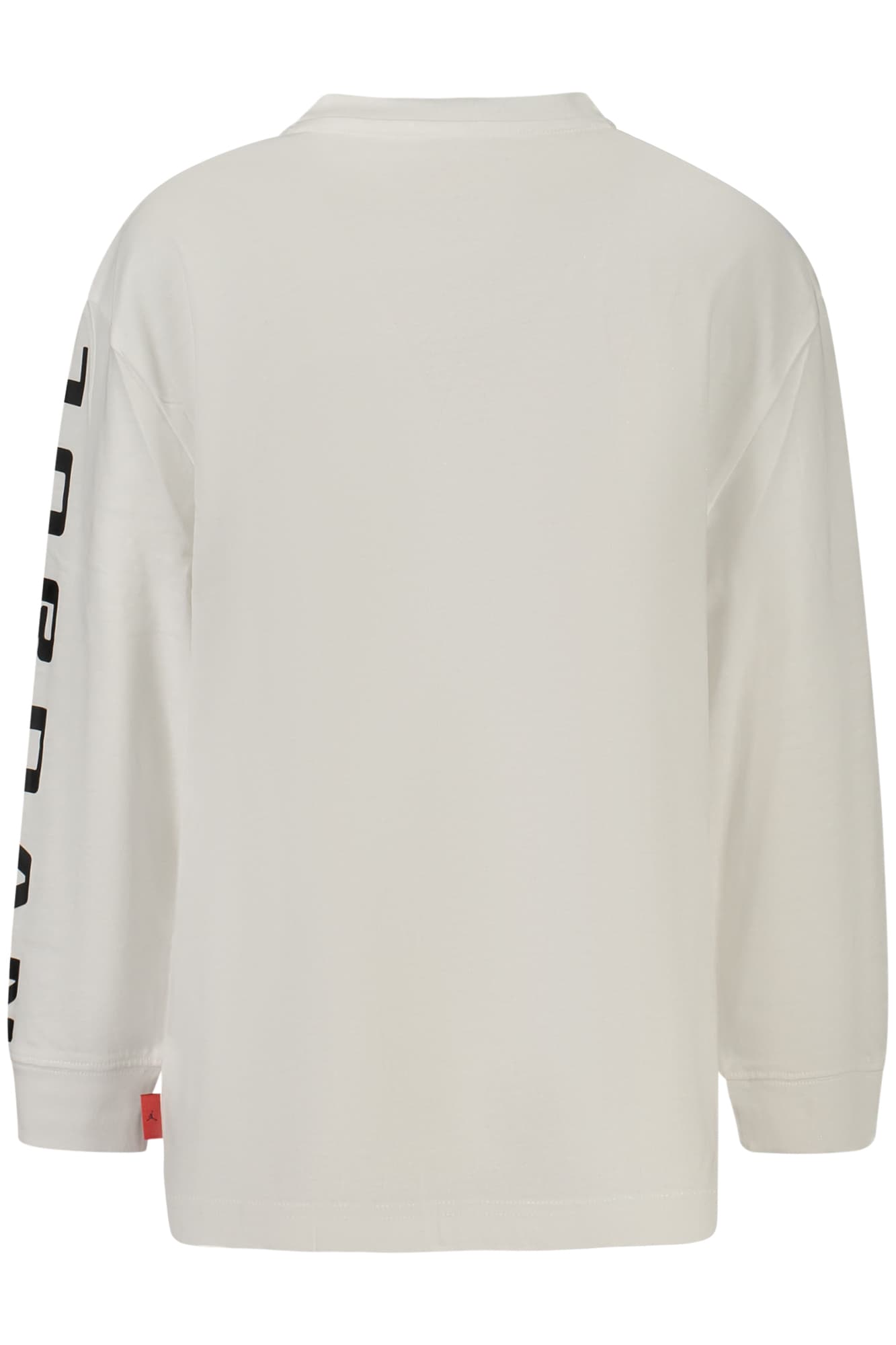 JORDAN T-SHIRT MANICHE LUNGHE BAMBINO BIANCO - Miniatura 2