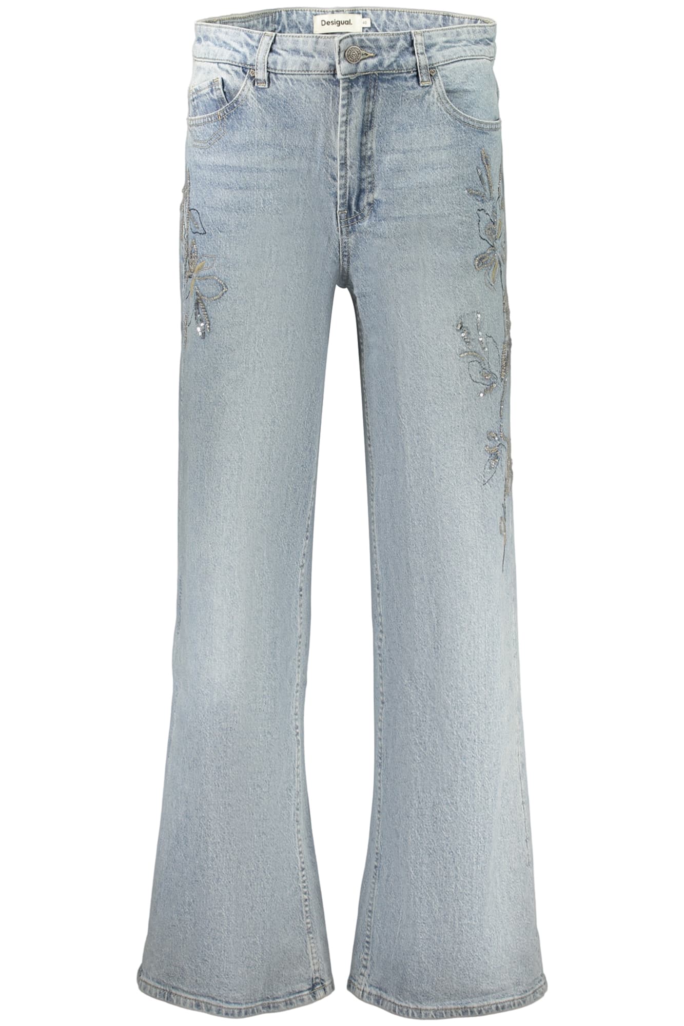 DESIGUAL JEANS DENIM DONNA BLU