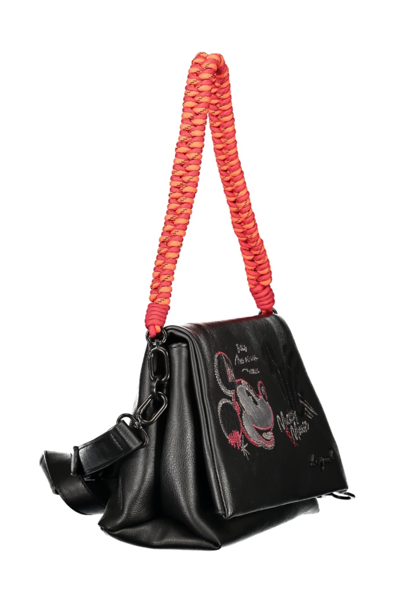 DESIGUAL BORSA DONNA NERO - Miniatura 3