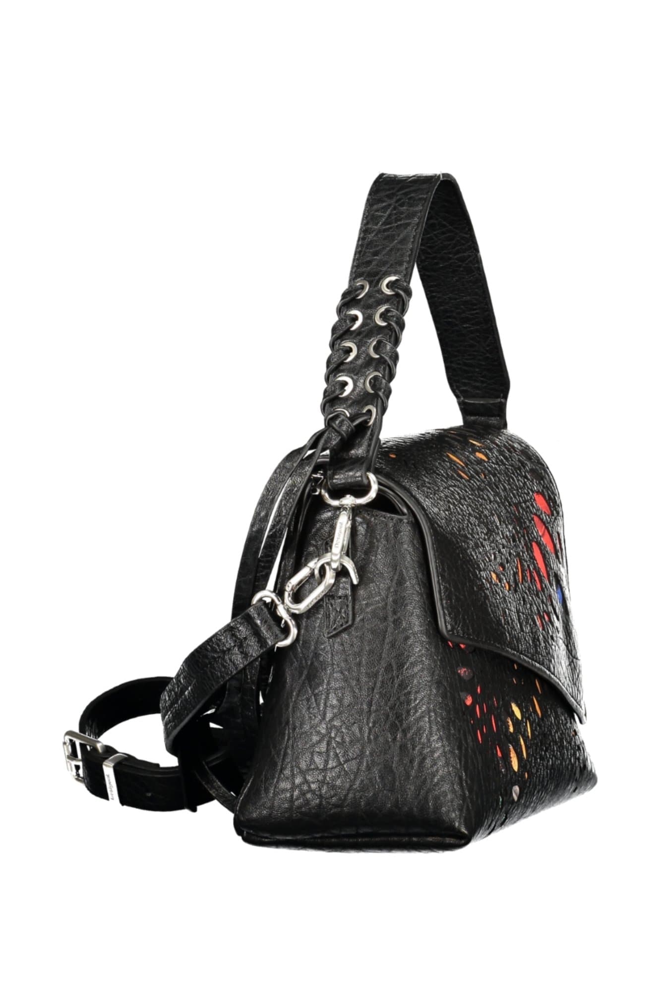 DESIGUAL BORSA DONNA NERO - Miniatura 3