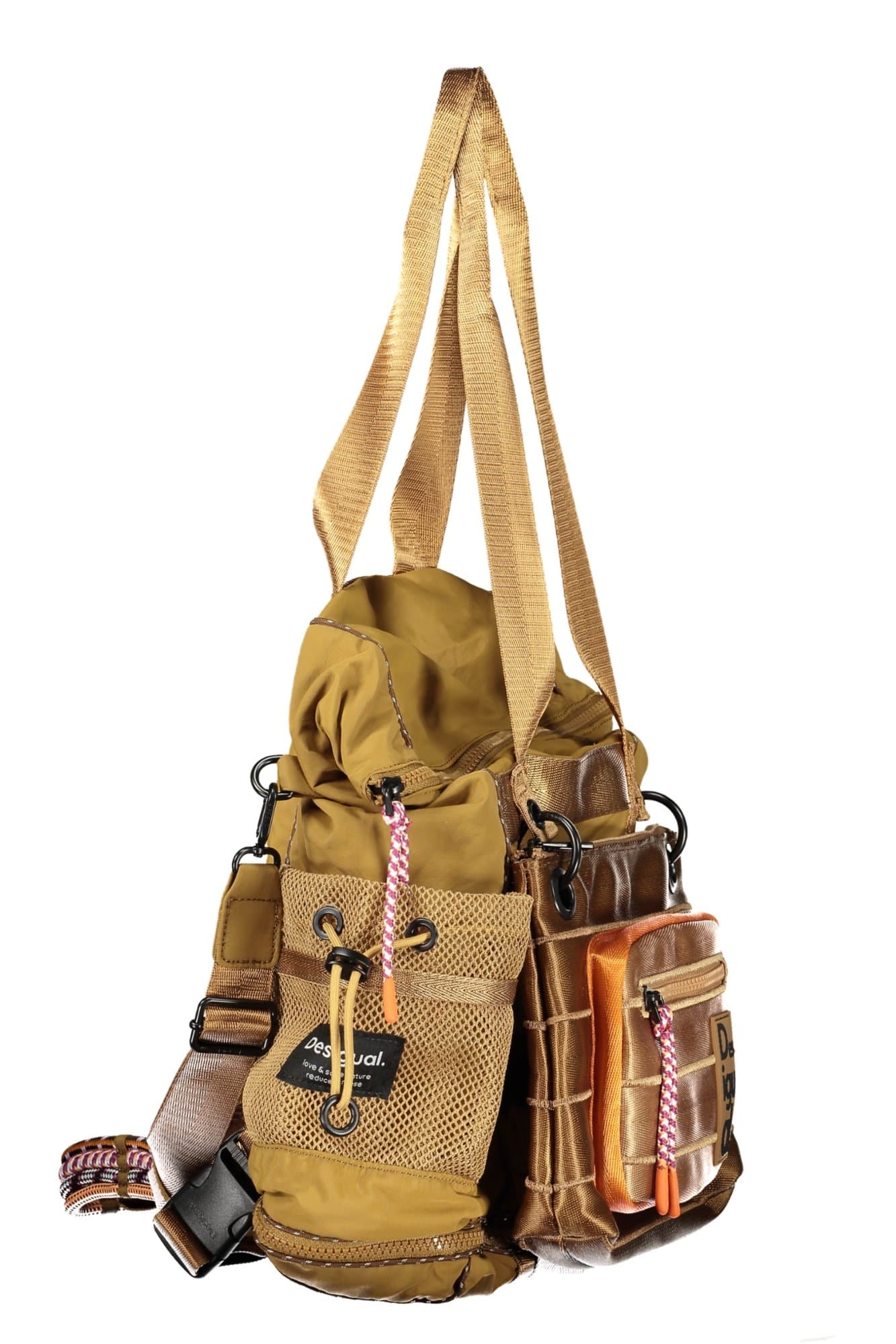 DESIGUAL BORSA DONNA BEIGE - Miniatura 3