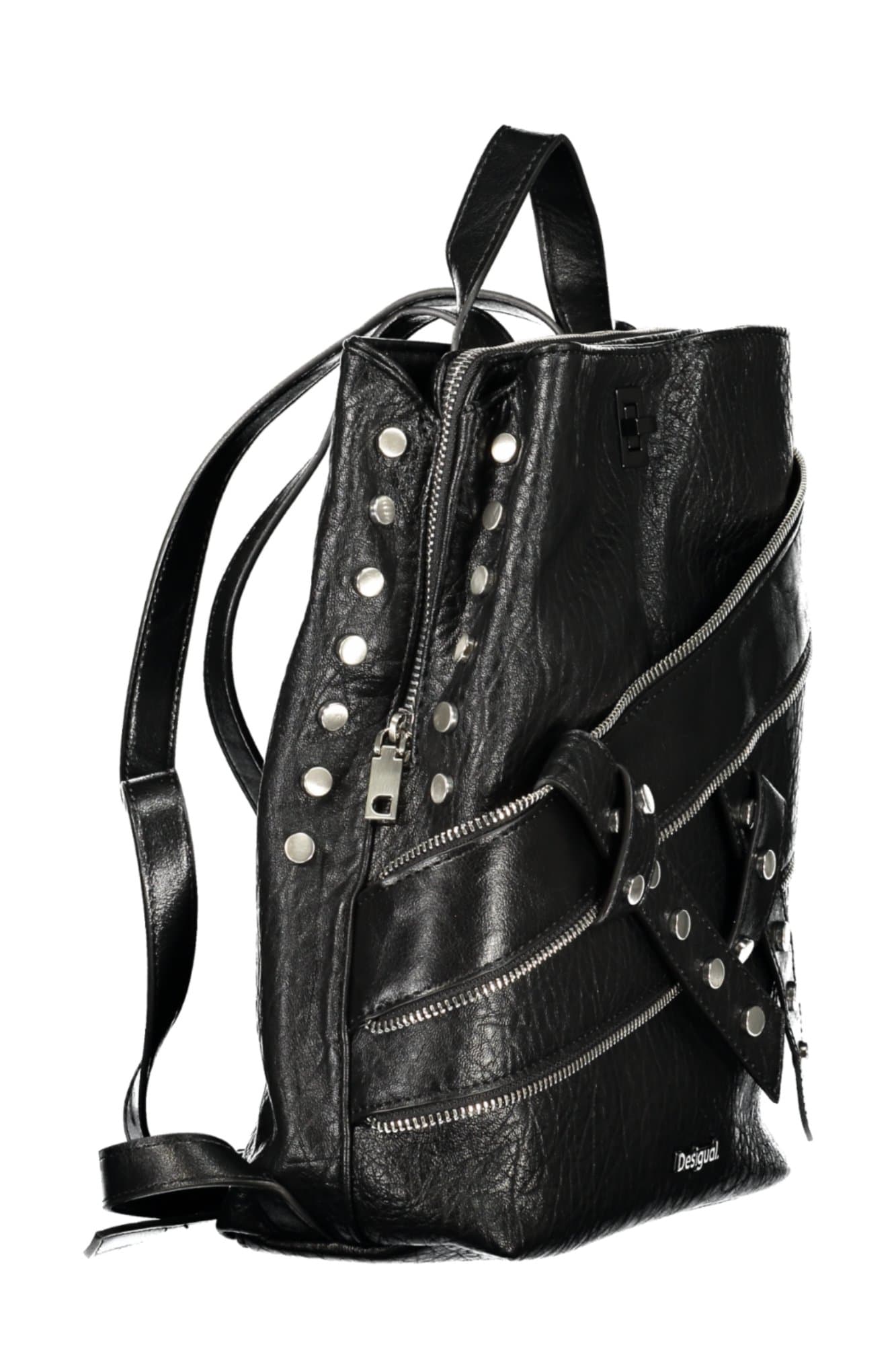 DESIGUAL ZAINO DONNA NERO - Miniatura 3