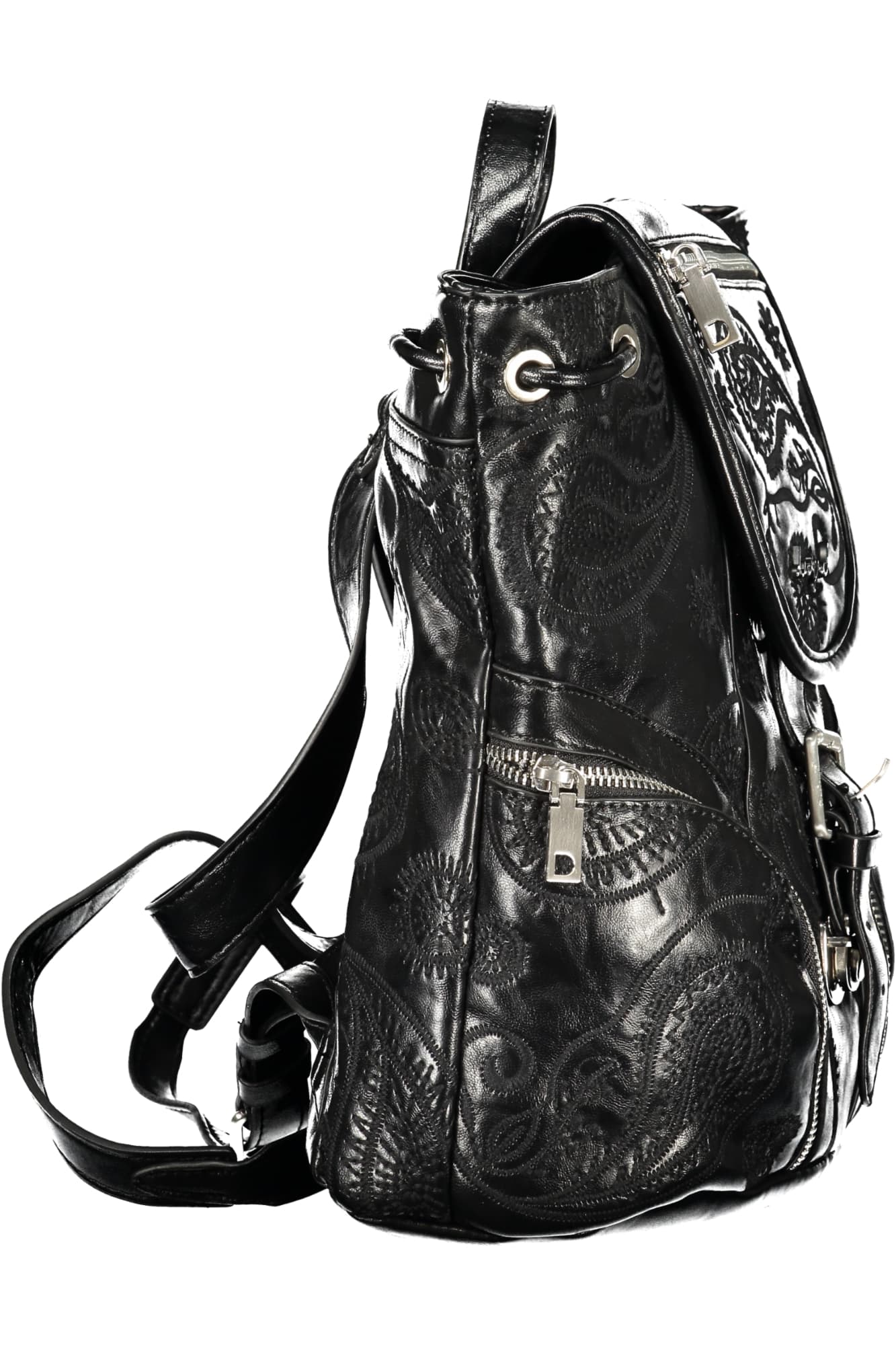 DESIGUAL ZAINO DONNA NERO - Miniatura 3