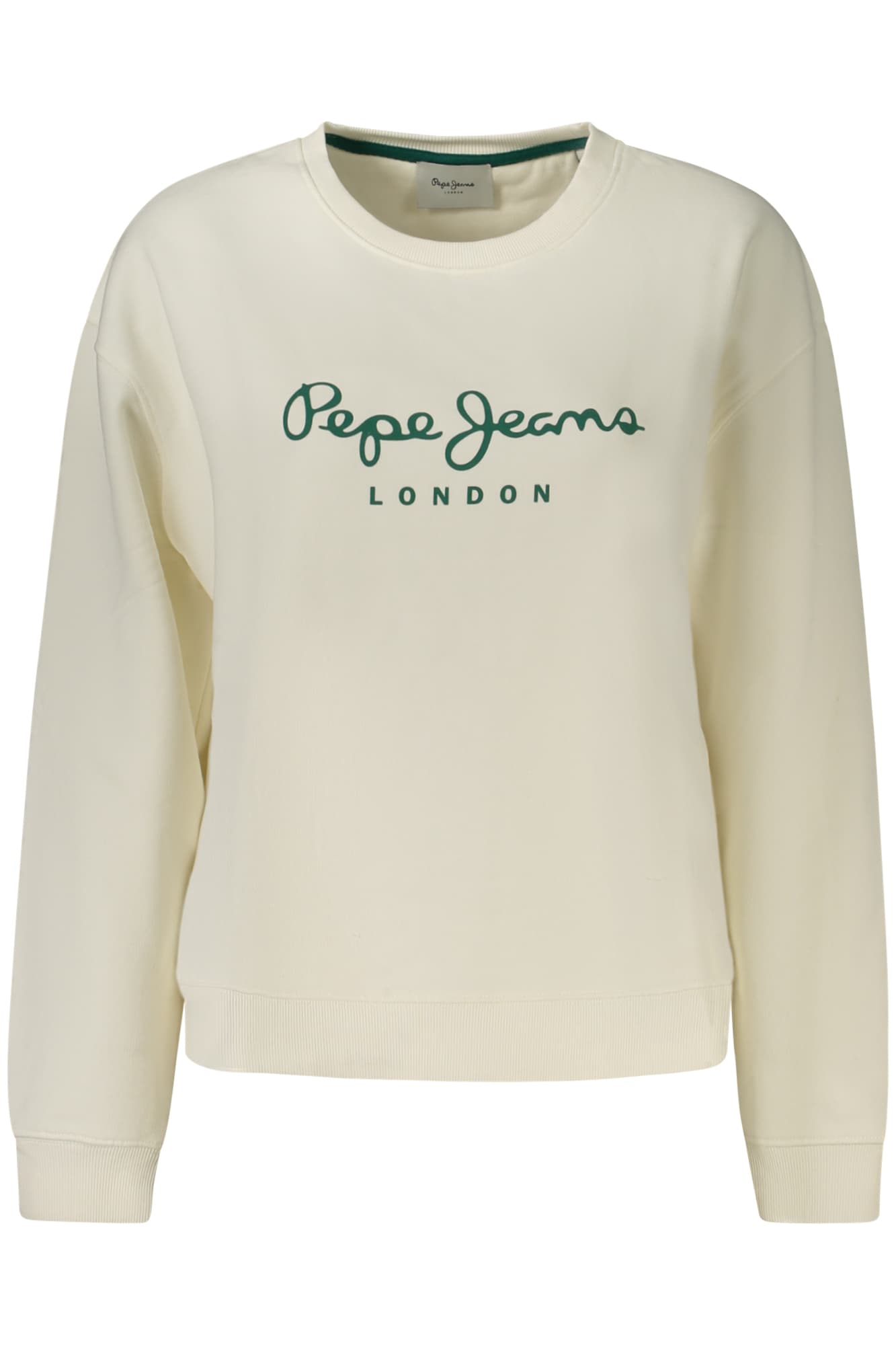 PEPE JEANS FELPA SENZA ZIP DONNA BIANCO - Immagine 1