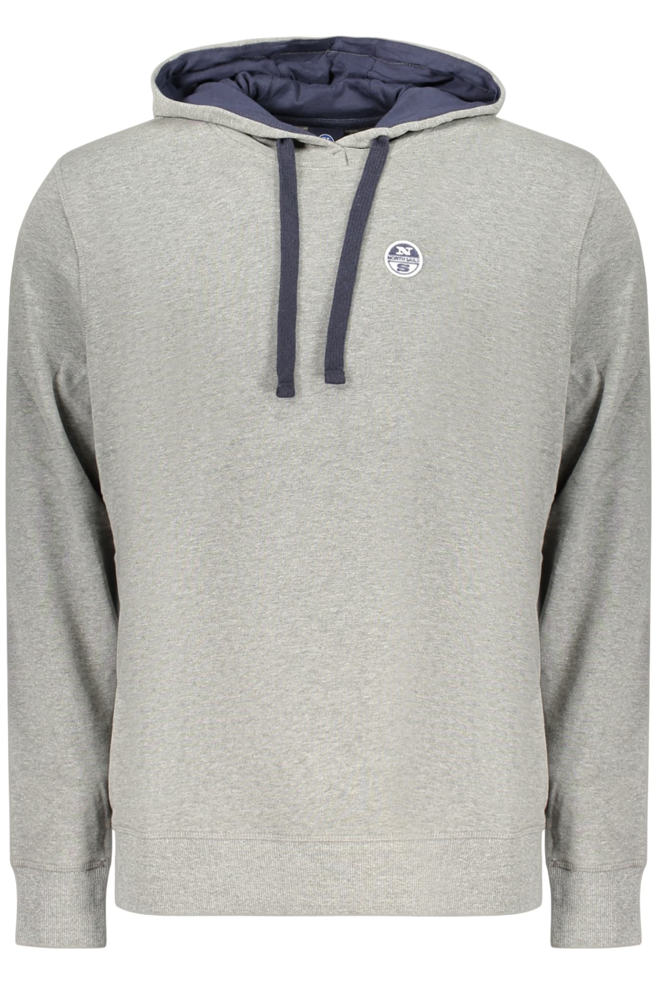 NORTH SAILS FELPA SENZA ZIP UOMO GRIGIO - Immagine 1