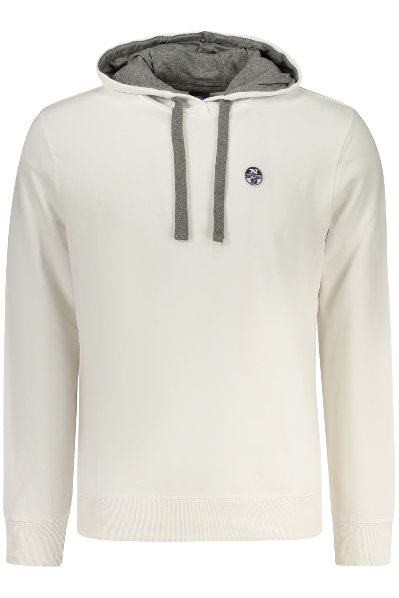 NORTH SAILS FELPA SENZA ZIP UOMO BIANCO - Immagine 1