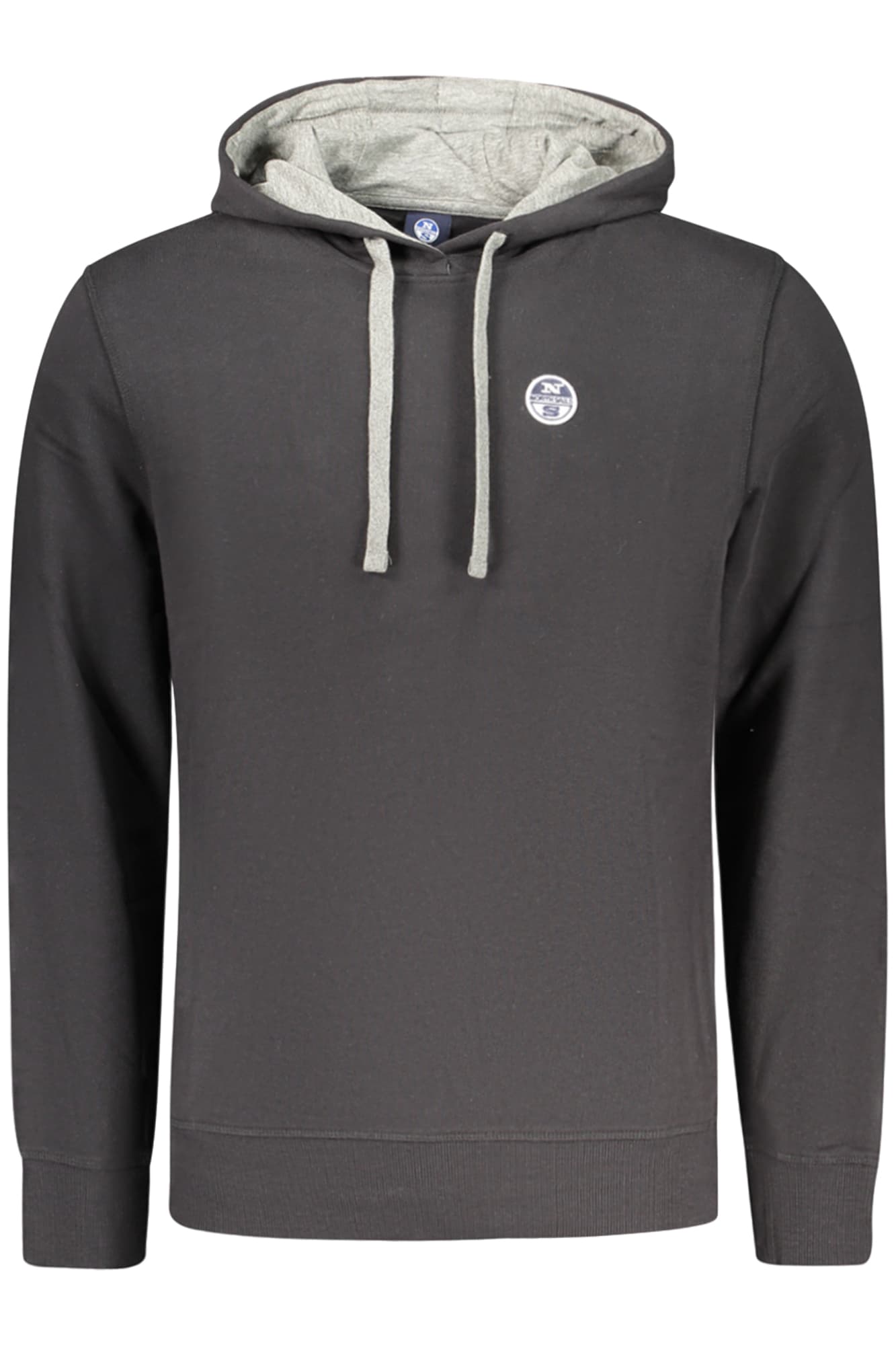 NORTH SAILS FELPA SENZA ZIP UOMO NERO - Immagine 1