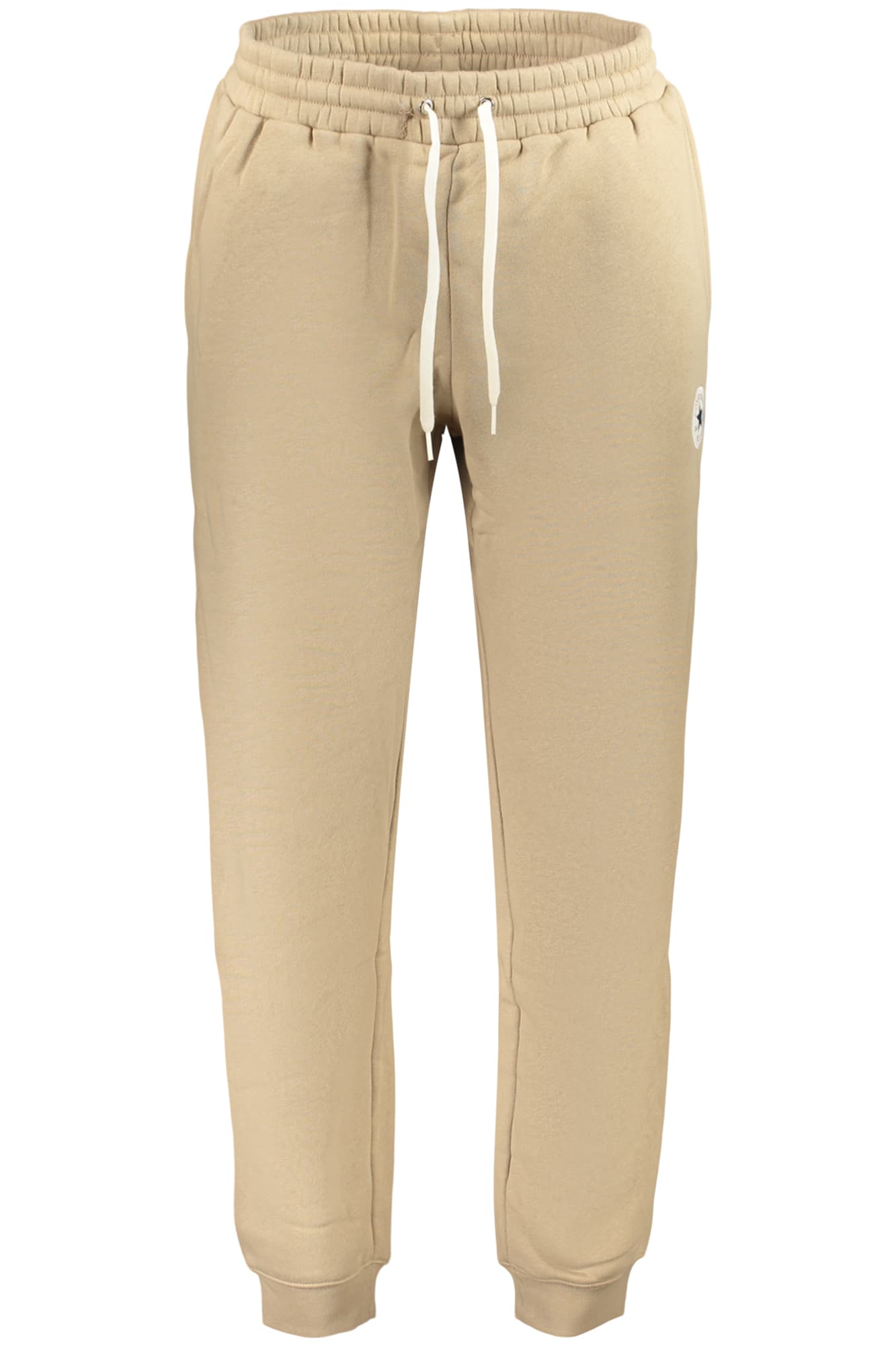 CONVERSE PANTALONE TUTA LUNGO UOMO BEIGE - Immagine 1