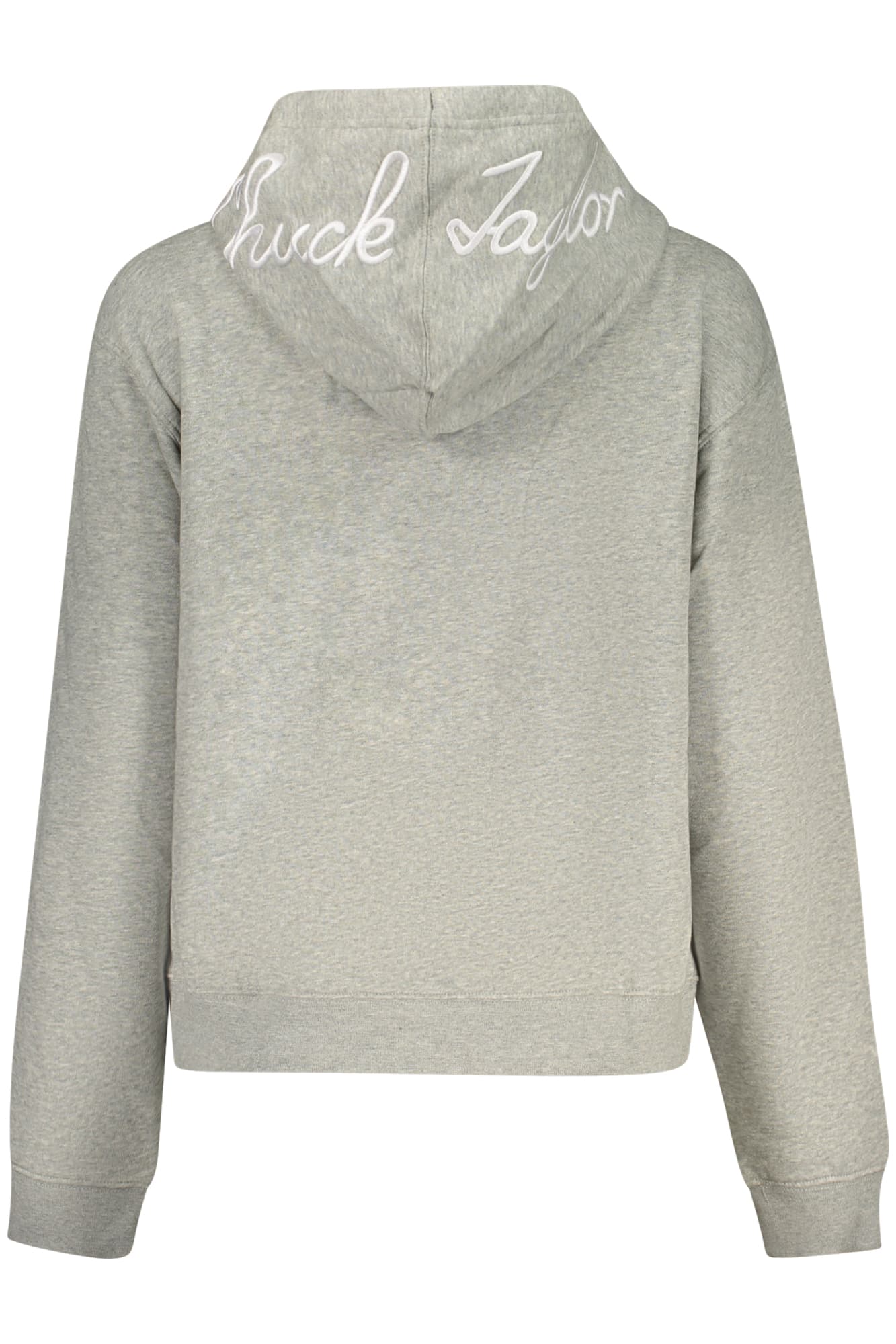CONVERSE FELPA CON ZIP DONNA GRIGIO - Miniatura 2