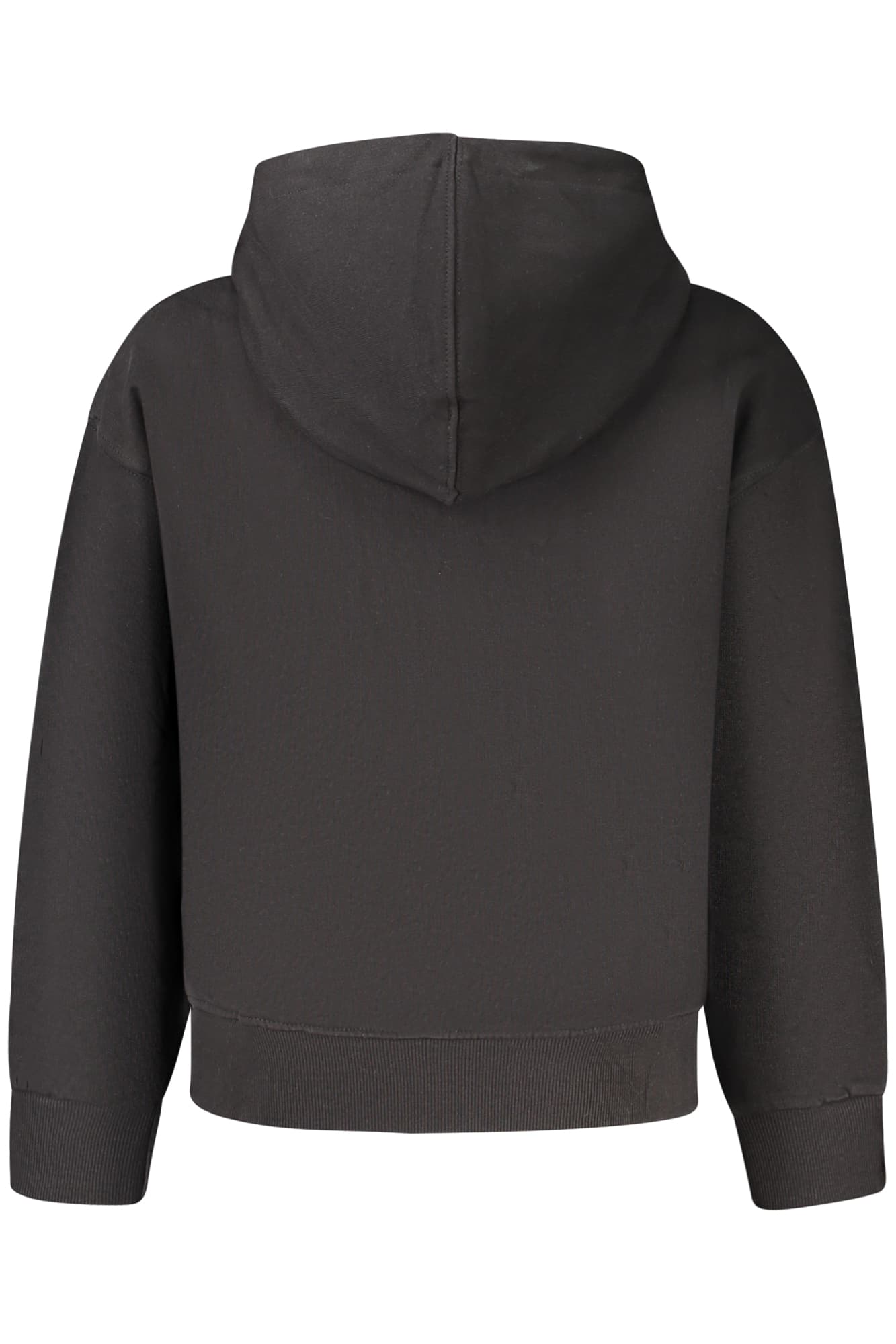 GUESS JEANS FELPA CON ZIP BAMBINO NERO - Miniatura 2