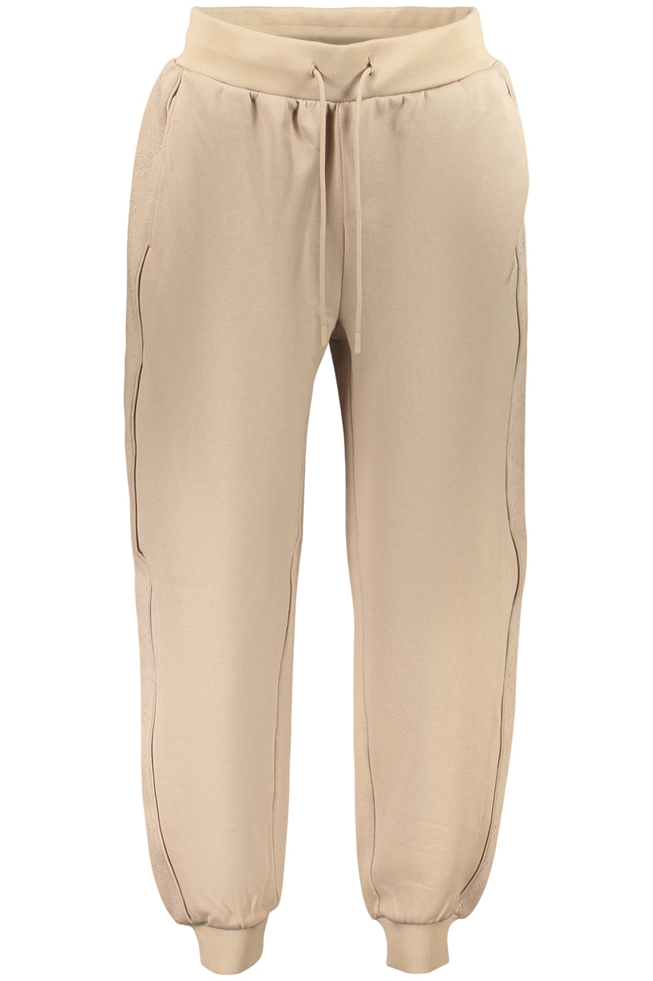 GUESS JEANS PANTALONE TUTA LUNGO DONNA BEIGE - Immagine 1