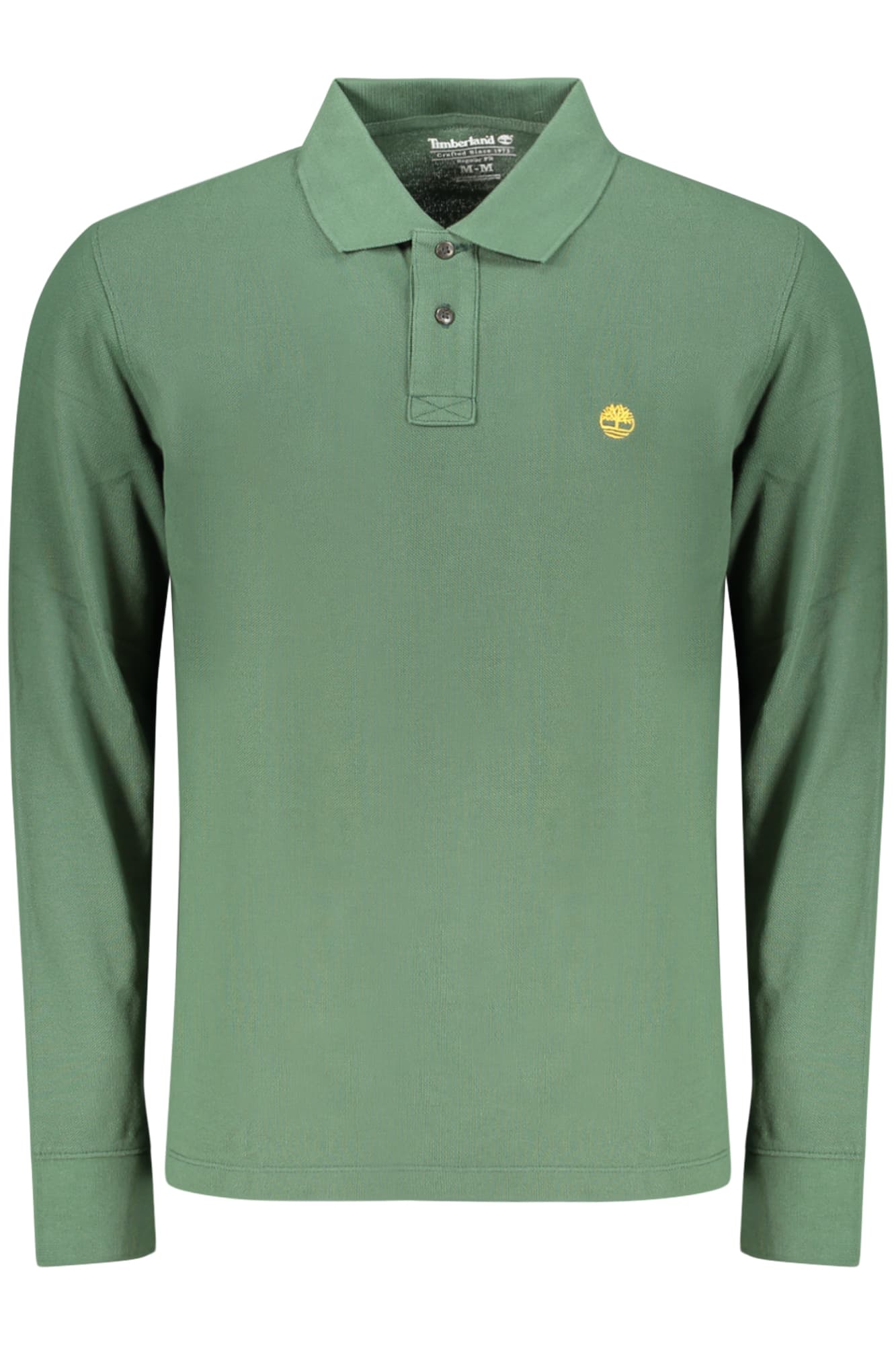TIMBERLAND POLO MANICHE LUNGHE UOMO VERDE - Immagine 1
