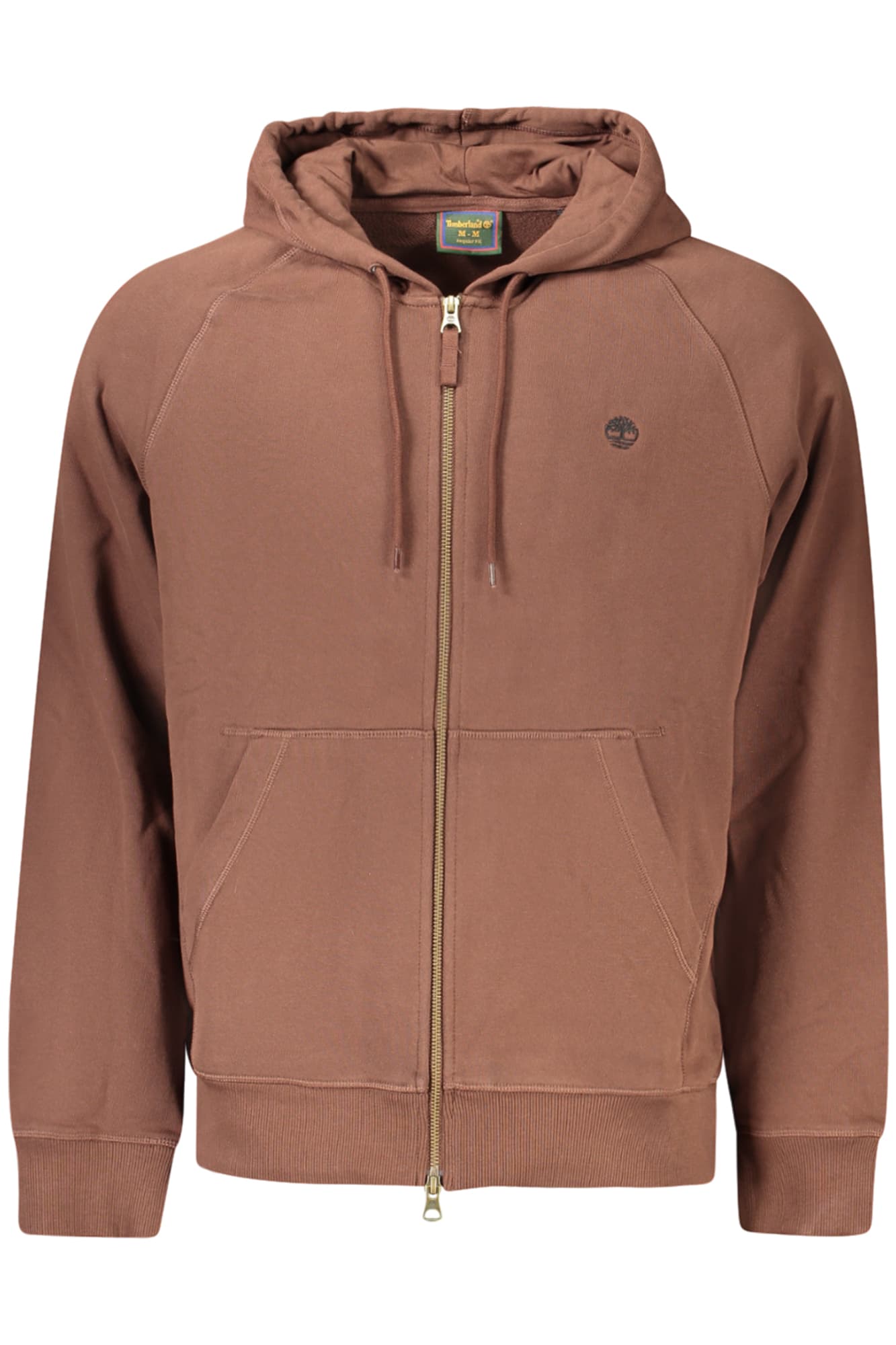 TIMBERLAND FELPA CON ZIP UOMO MARRONE - Immagine 1
