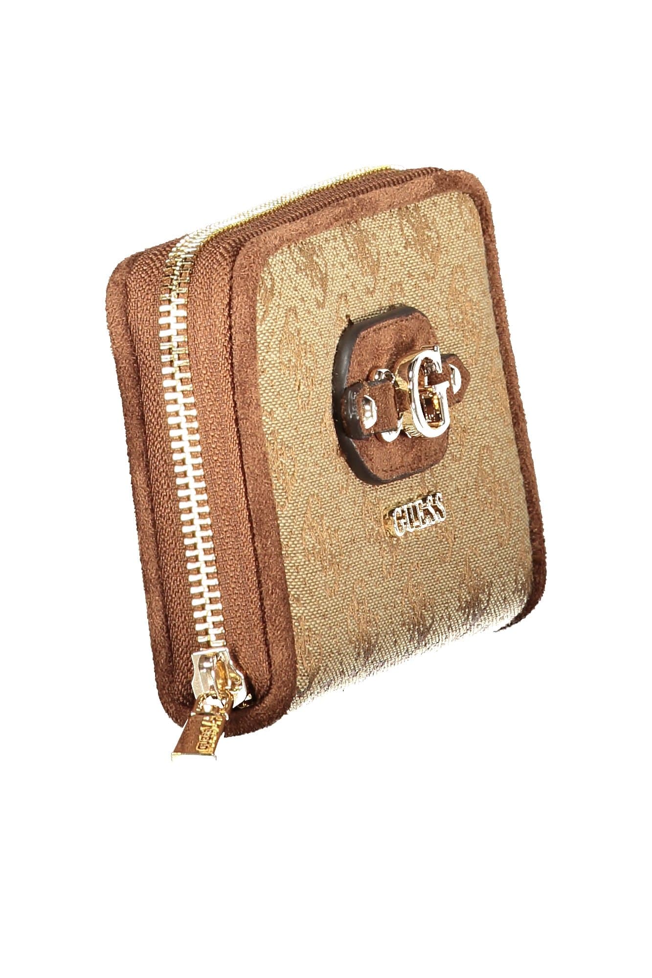 GUESS JEANS PORTAFOGLIO DONNA BEIGE - Miniatura 3