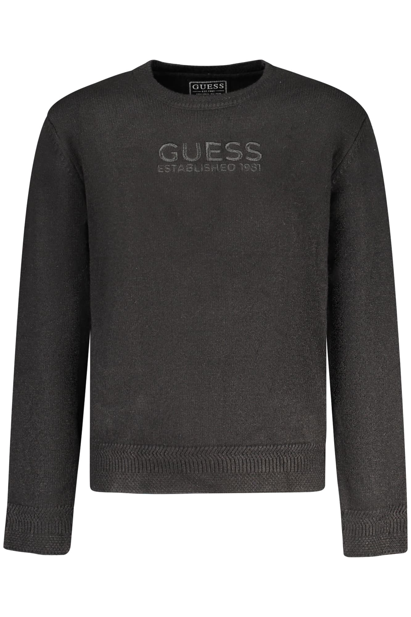 GUESS JEANS MAGLIONE BAMBINO NERO - Immagine 1