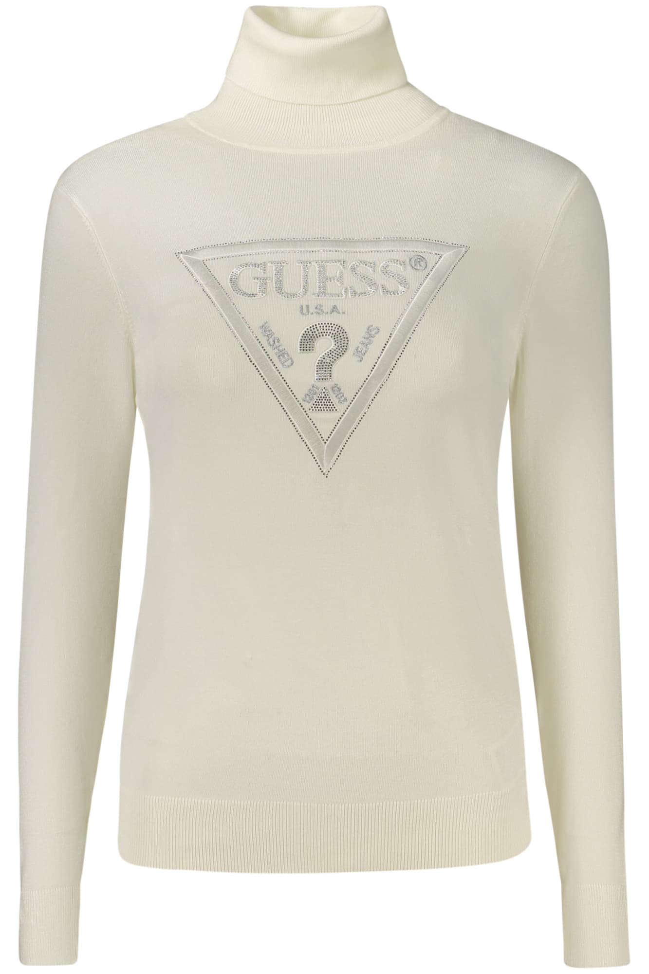GUESS JEANS MAGLIA DONNA BIANCO - Immagine 1