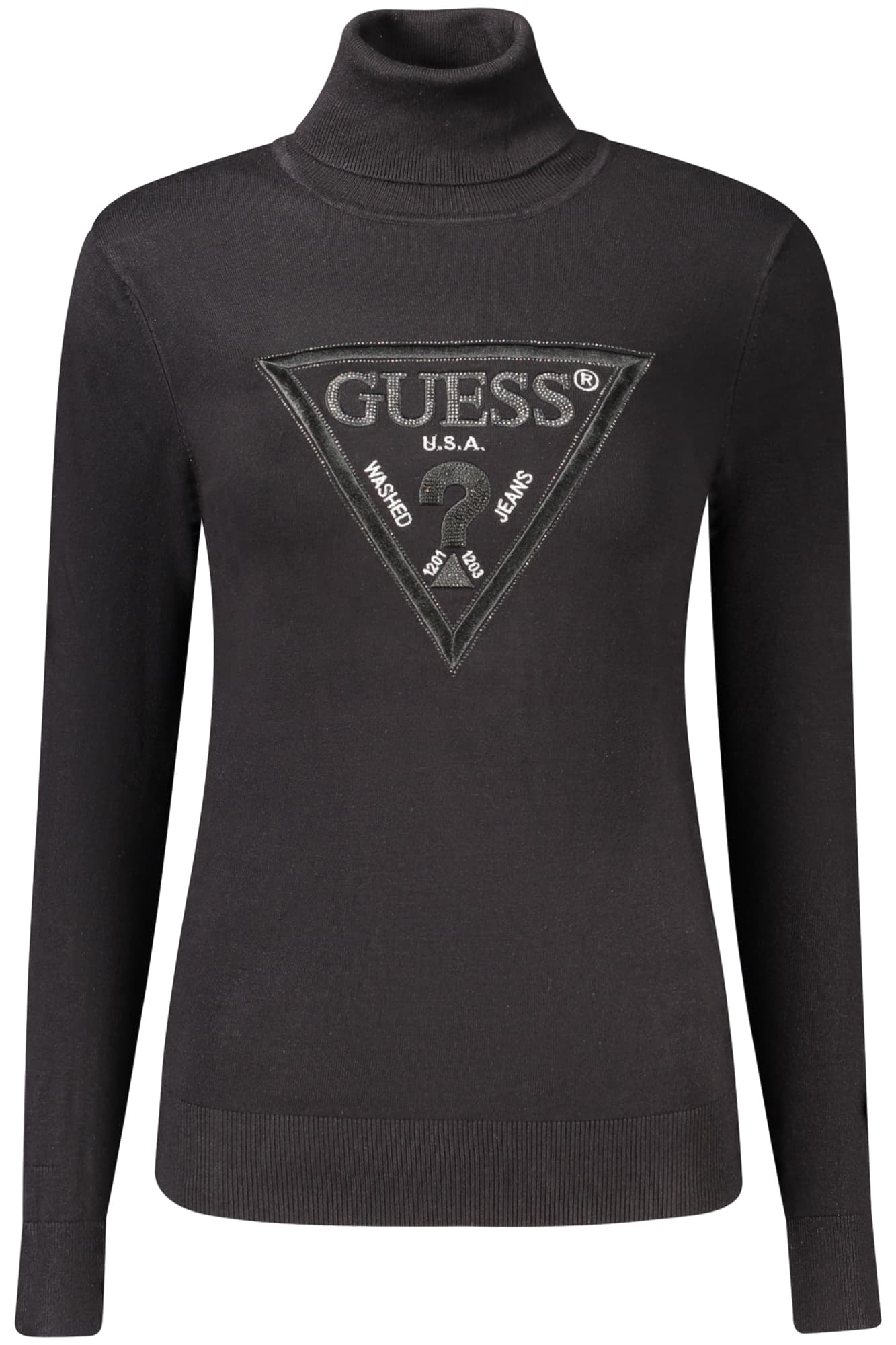 GUESS JEANS MAGLIA DONNA NERO - Immagine 1