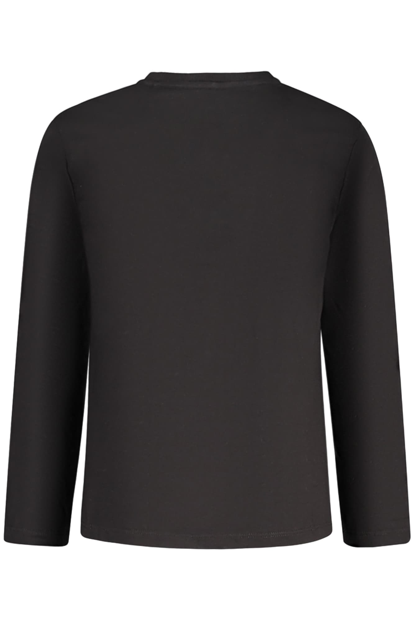 GUESS JEANS T-SHIRT MANICHE LUNGHE BAMBINO NERO - Miniatura 2