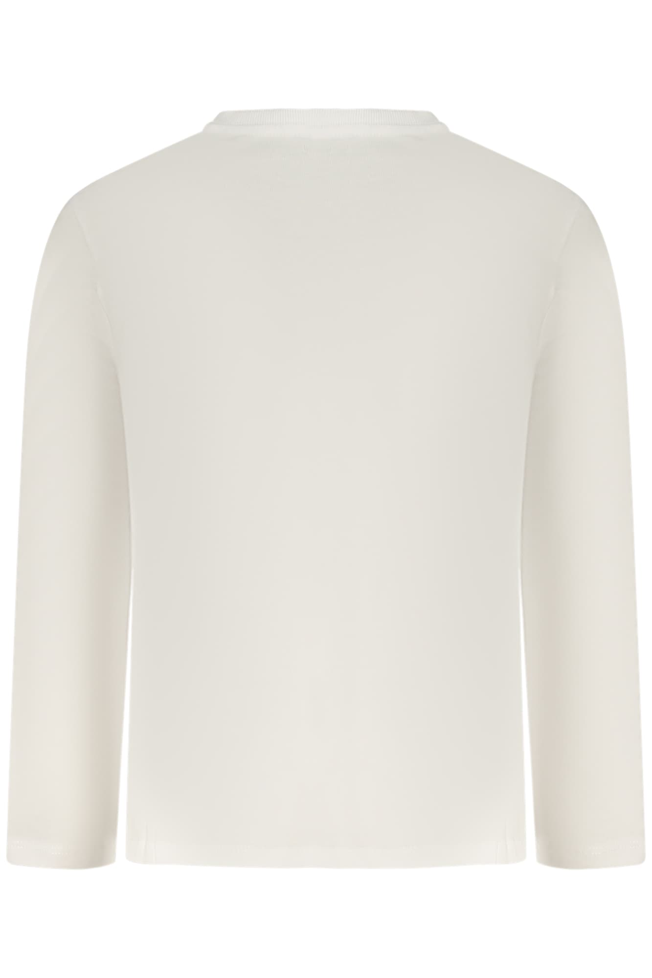 GUESS JEANS T-SHIRT MANICHE LUNGHE BAMBINO BIANCO - Miniatura 2