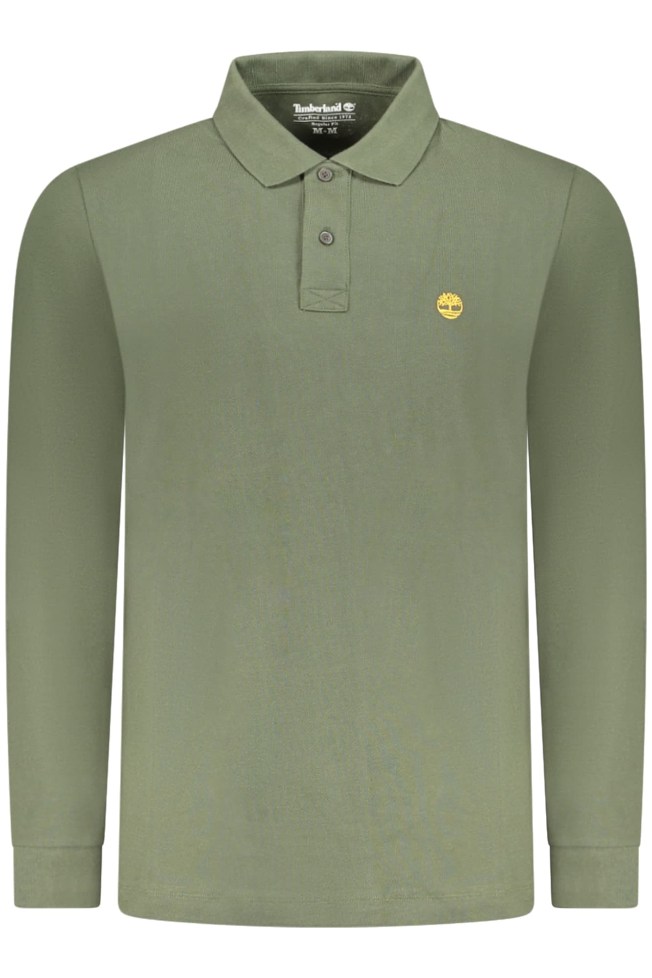 TIMBERLAND POLO MANICHE LUNGHE UOMO VERDE - Immagine 1