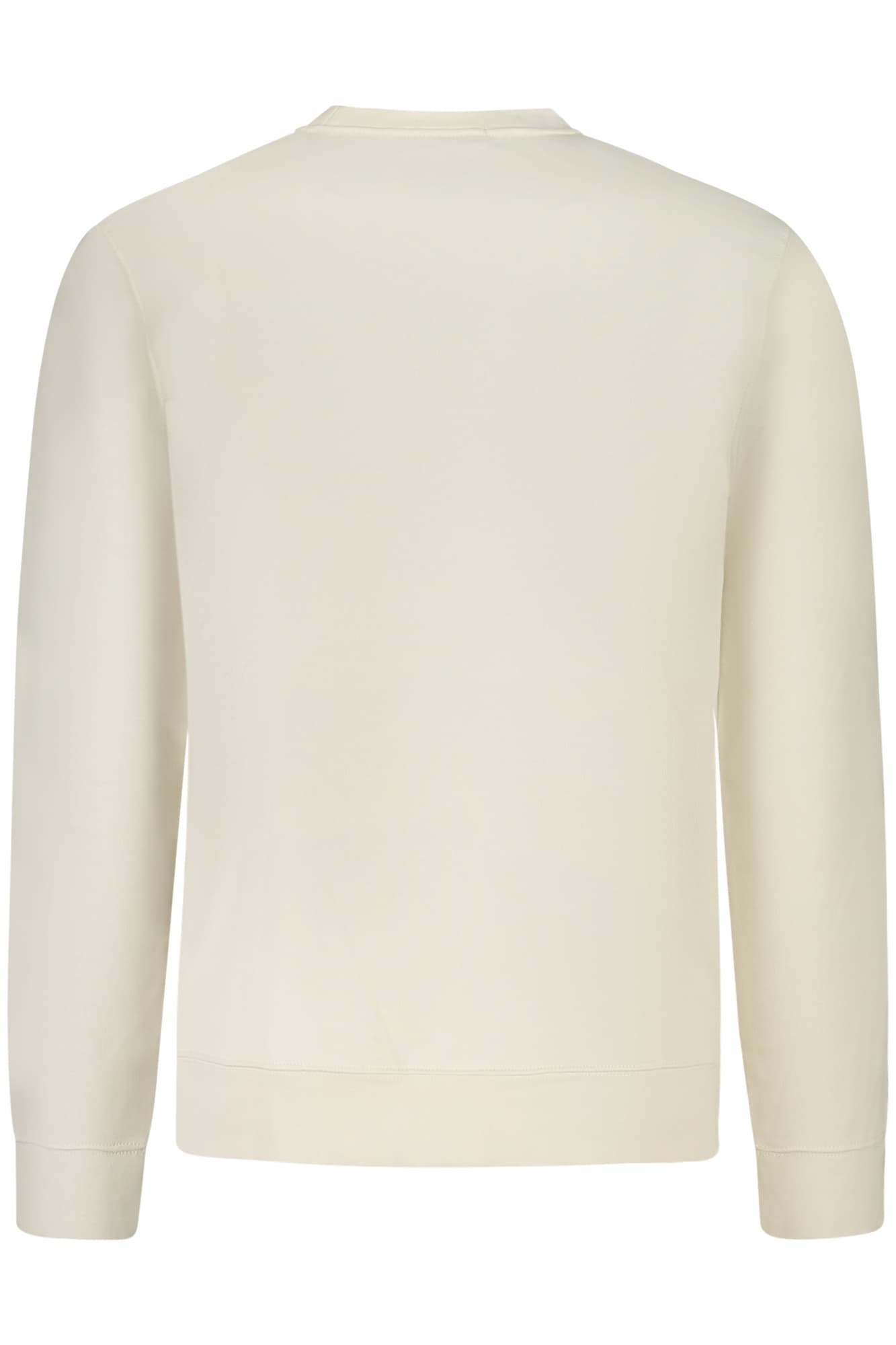 CALVIN KLEIN FELPA SENZA ZIP UOMO BIANCO - Miniatura 2