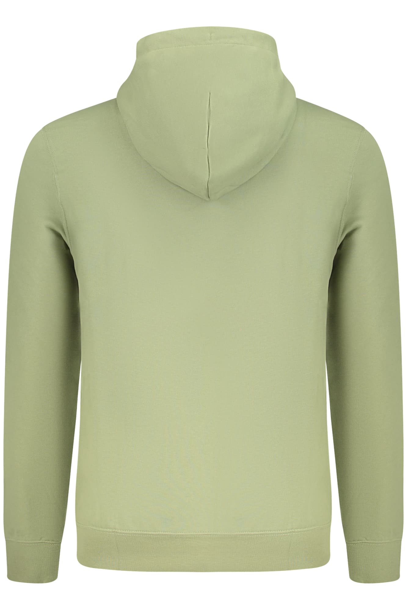 CALVIN KLEIN FELPA SENZA ZIP UOMO VERDE - Miniatura 2