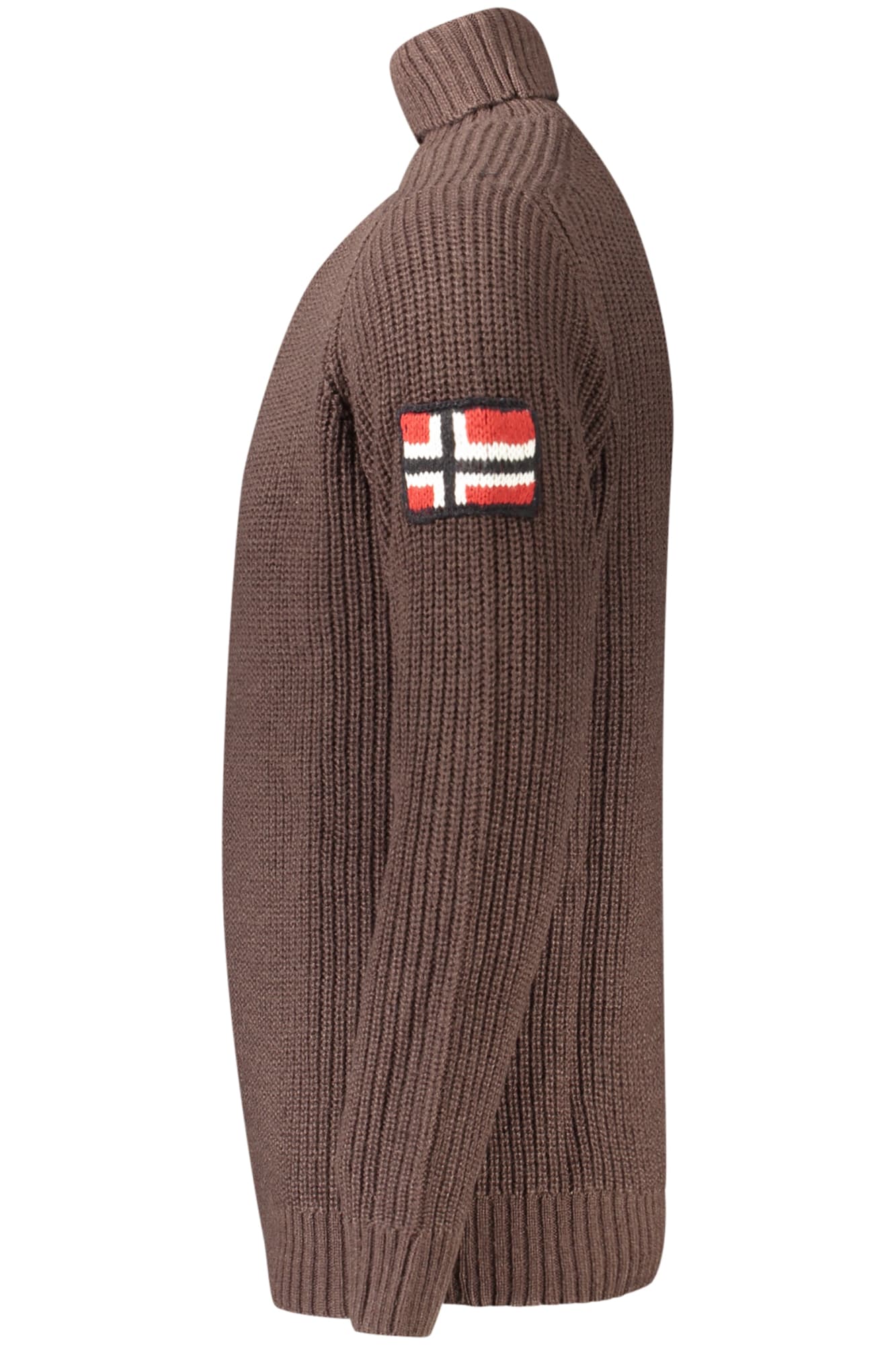 NORWAY 1963 MAGLIONE UOMO MARRONE - Miniatura 3