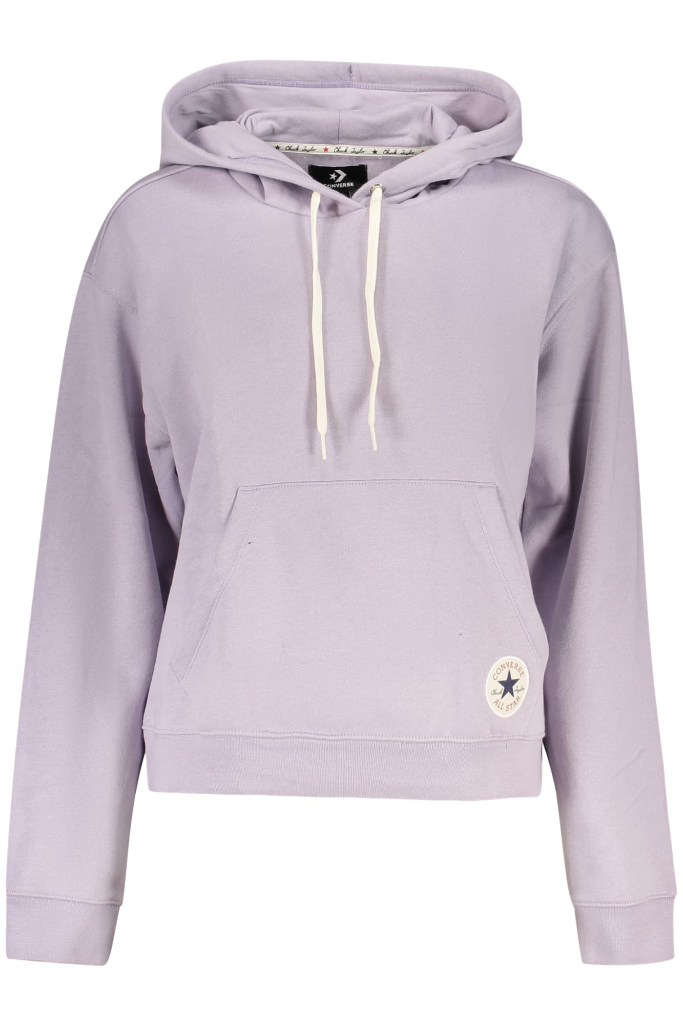 CONVERSE FELPA SENZA ZIP DONNA VIOLA - Immagine 1