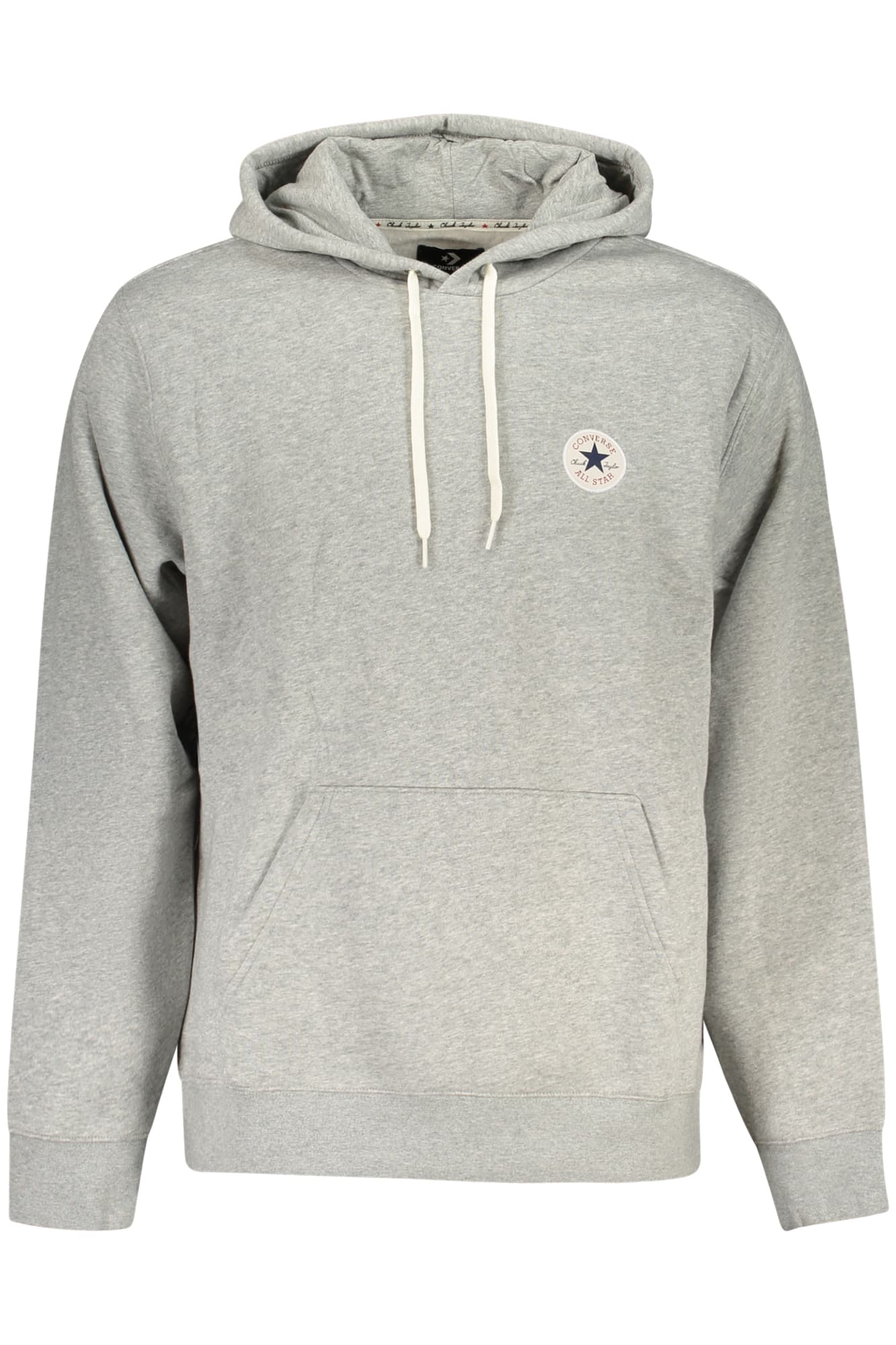 CONVERSE FELPA SENZA ZIP UOMO GRIGIO - Immagine 1