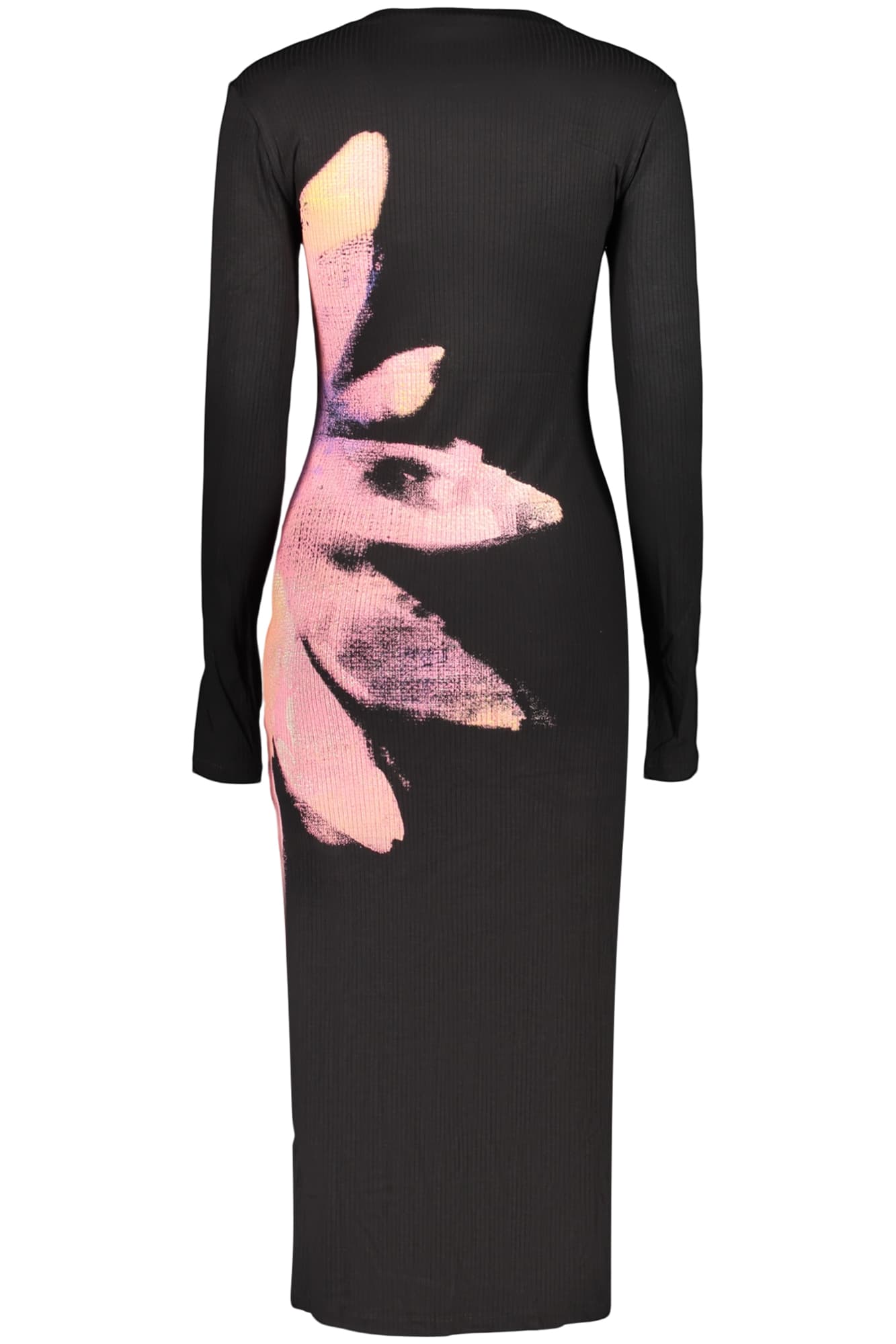 DESIGUAL ABITO LUNGO DONNA NERO - Miniatura 2