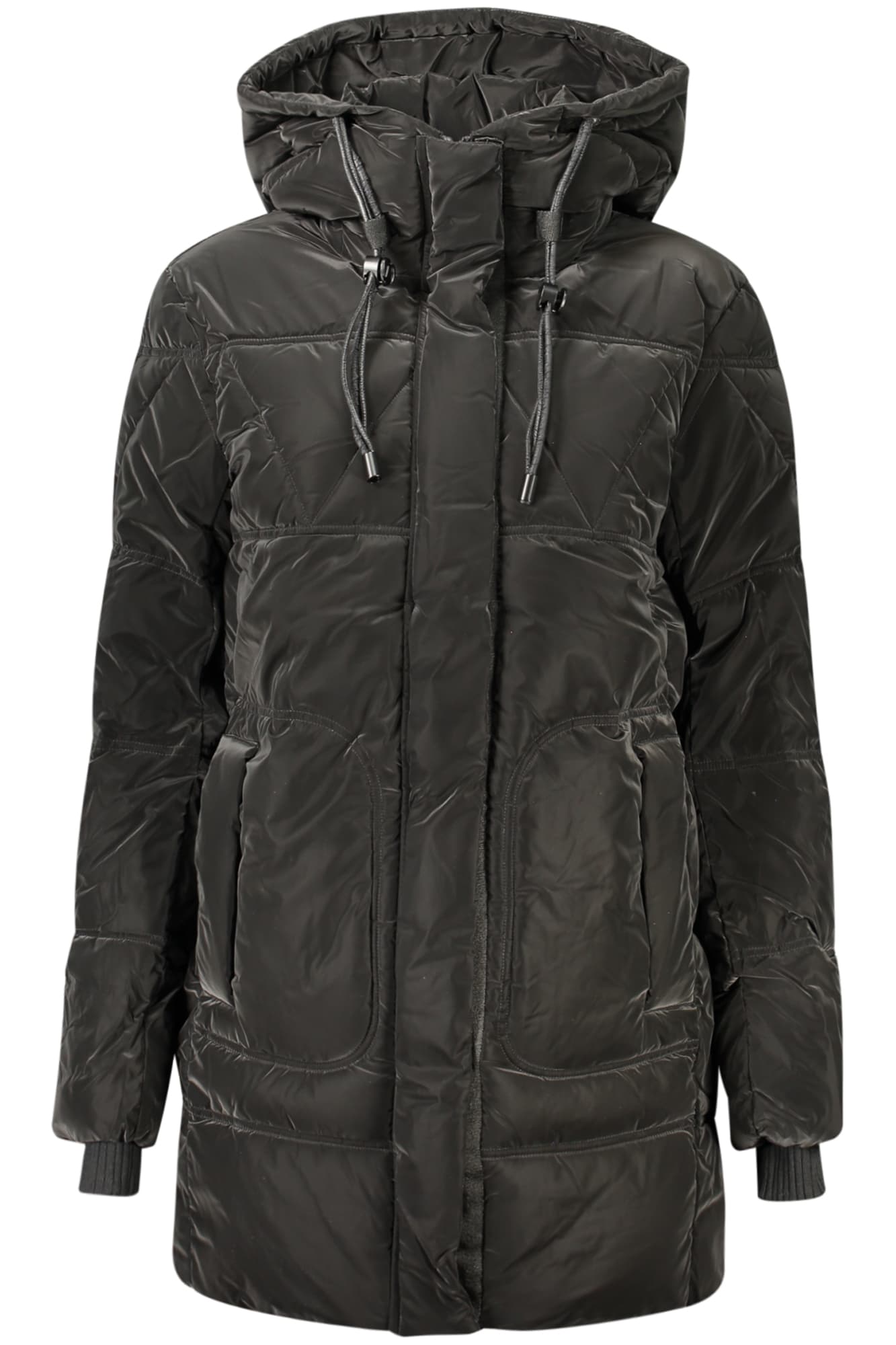 DESIGUAL CAPPOTTO DONNA NERO - Immagine 1