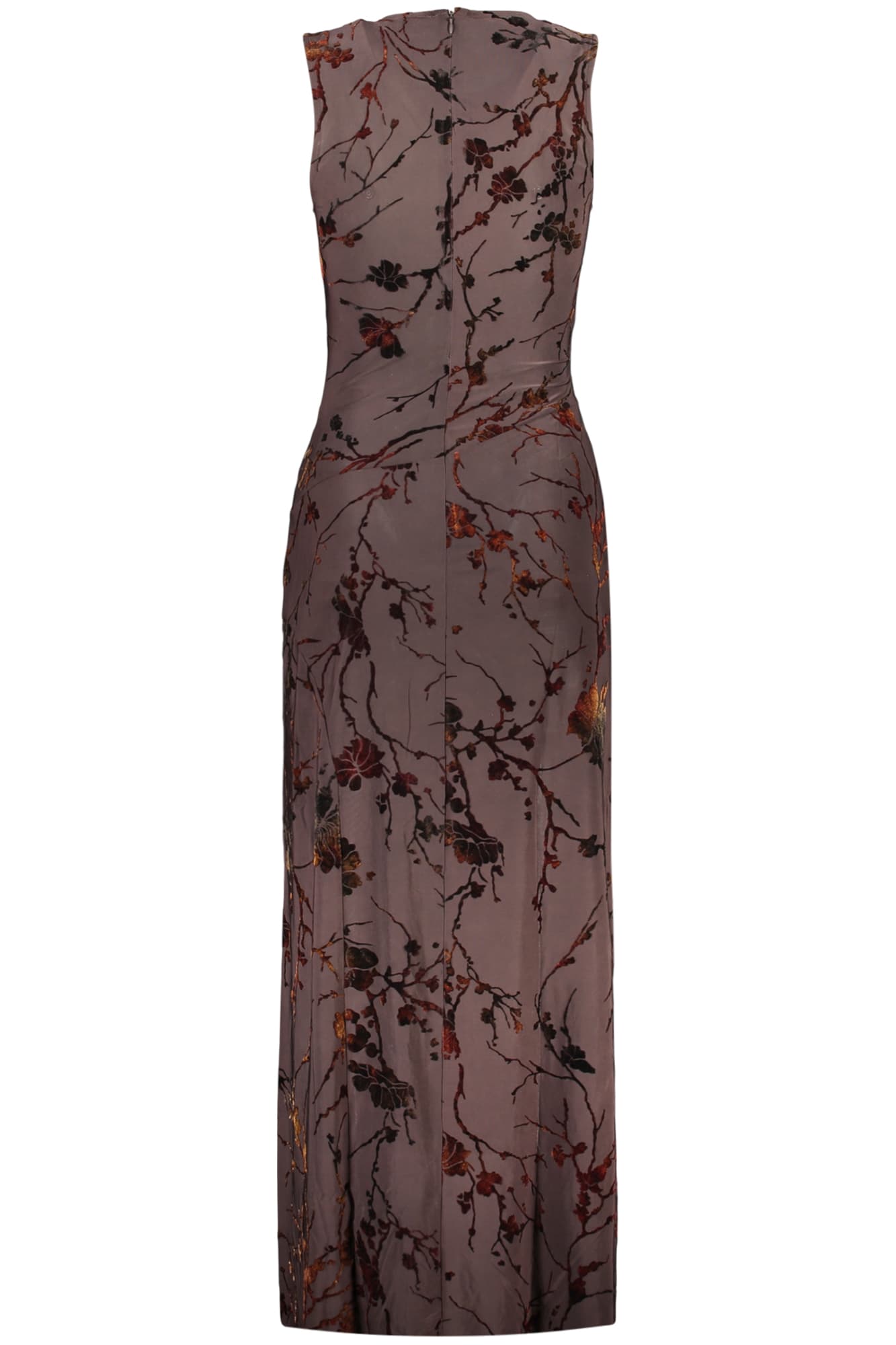 DESIGUAL ABITO LUNGO DONNA MARRONE - Miniatura 2