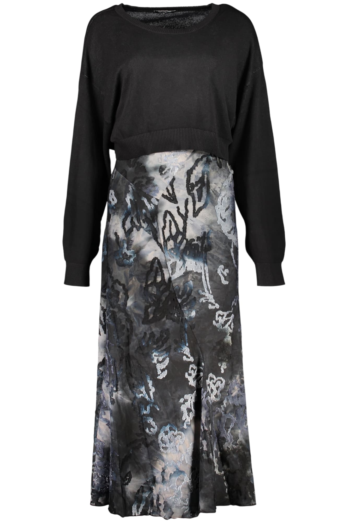 DESIGUAL ABITO LUNGO DONNA BLU