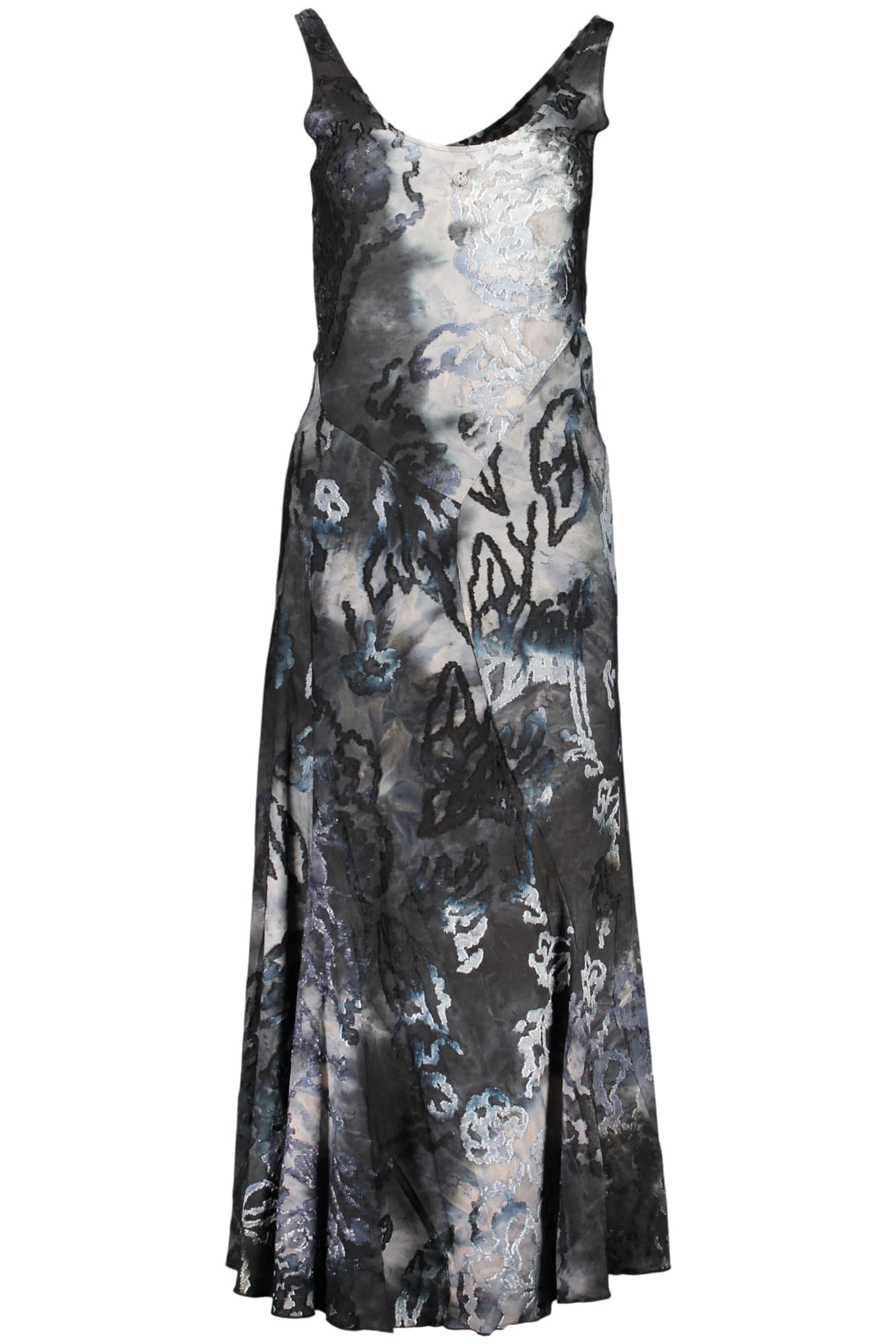 DESIGUAL ABITO LUNGO DONNA BLU - Miniatura 3
