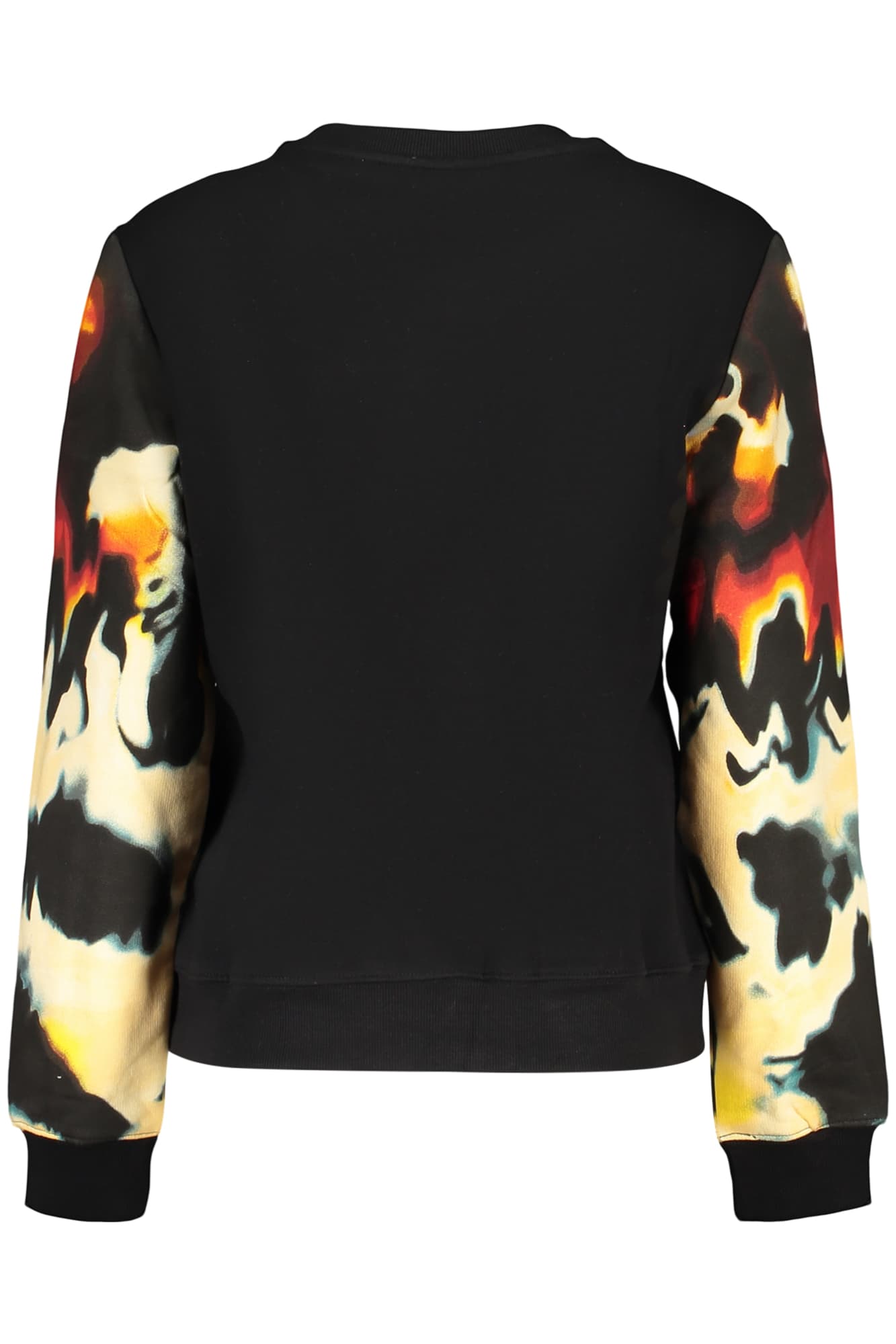 DESIGUAL FELPA SENZA ZIP DONNA NERO - Miniatura 2