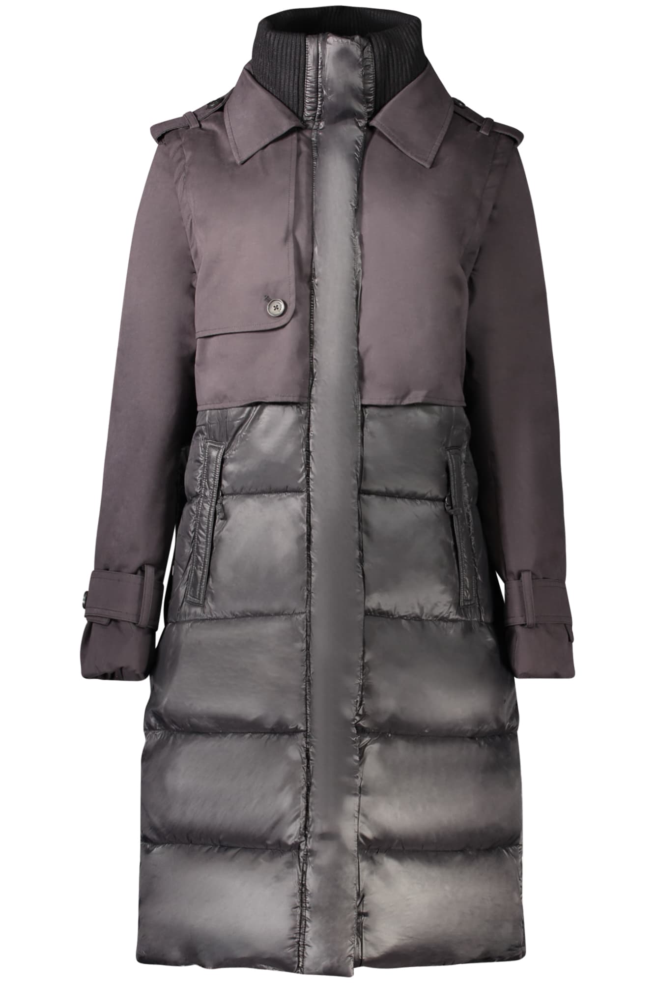 DESIGUAL CAPPOTTO DONNA NERO - Immagine 1