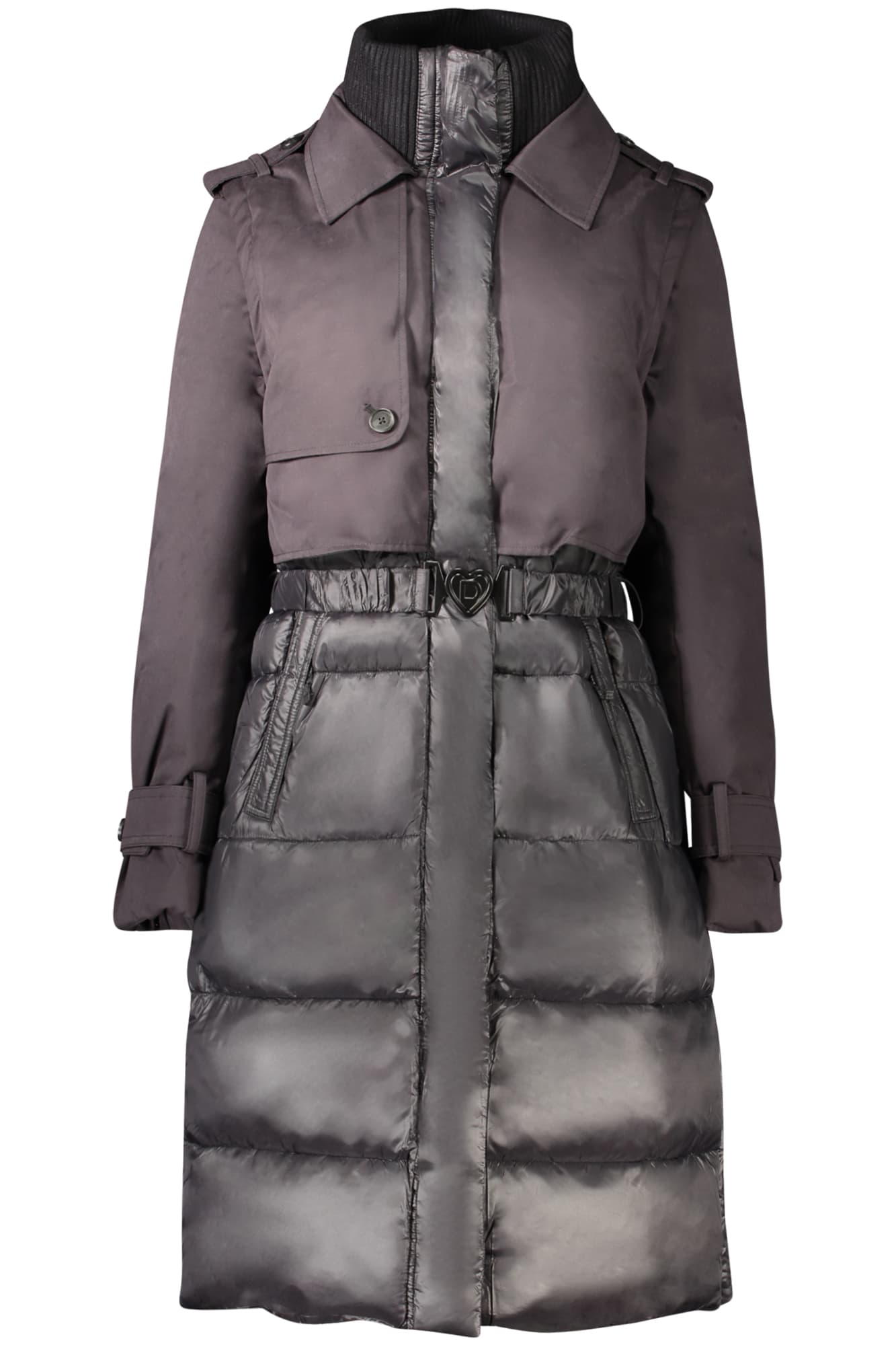 DESIGUAL CAPPOTTO DONNA NERO - Miniatura 2