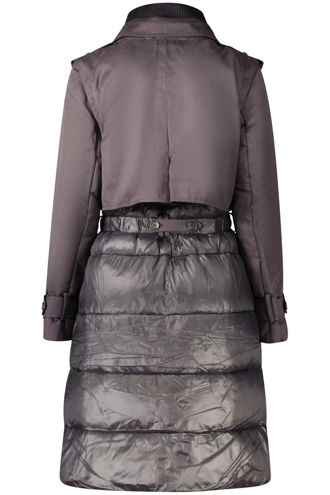 DESIGUAL CAPPOTTO DONNA NERO - Miniatura 3