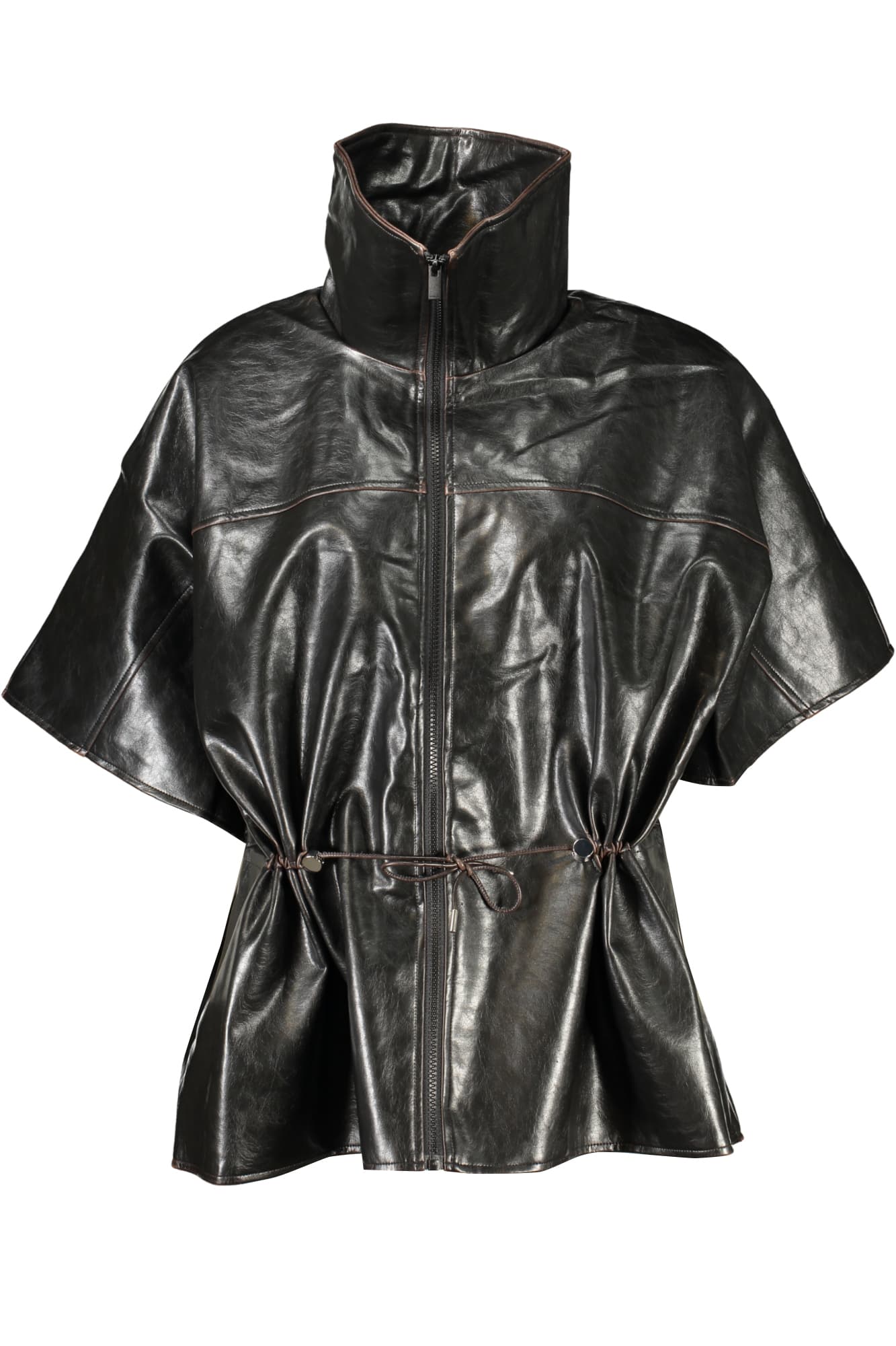 DESIGUAL PONCHO DONNA NERO - Immagine 1