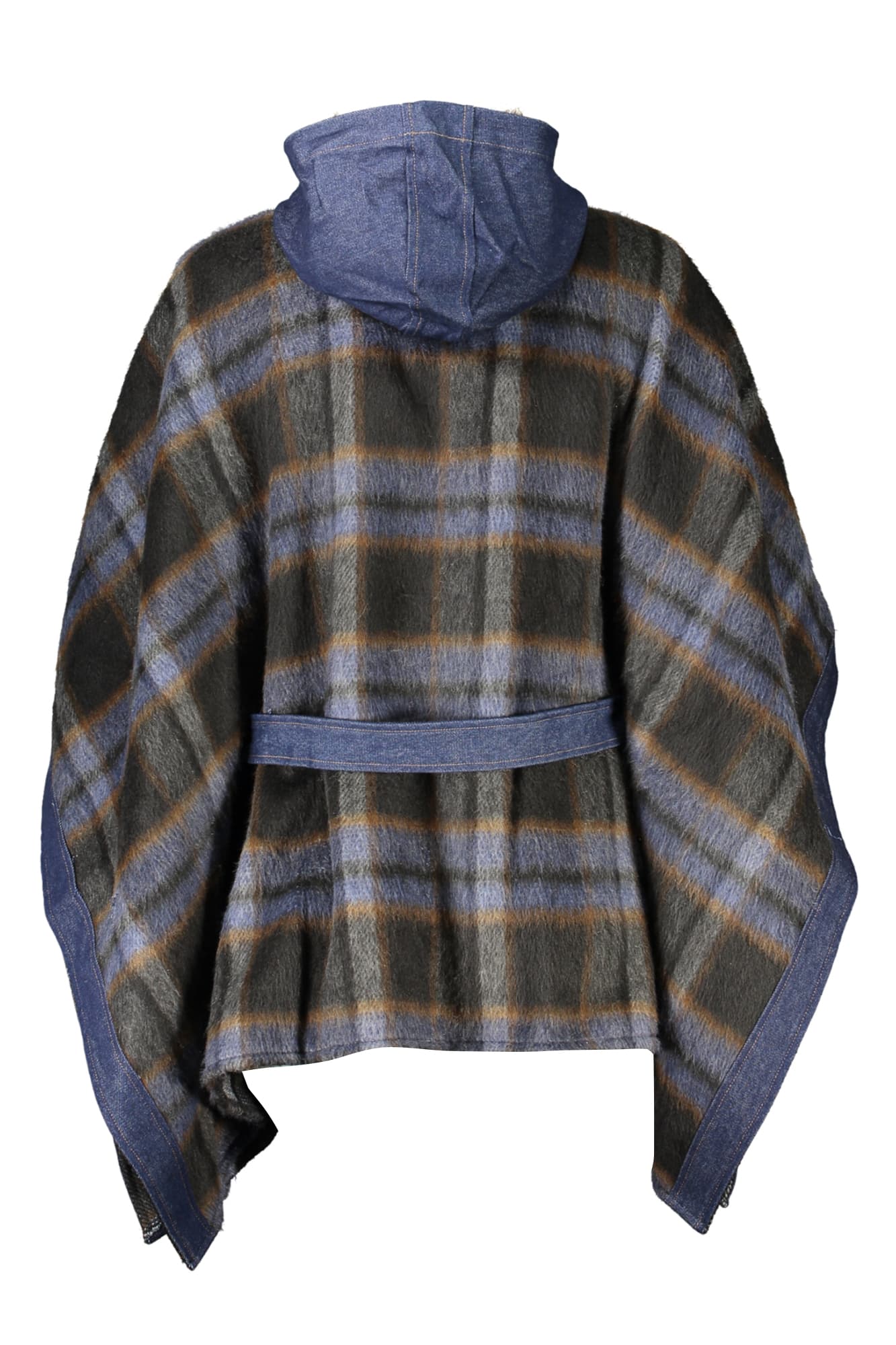 DESIGUAL PONCHO DONNA BLU - Miniatura 2