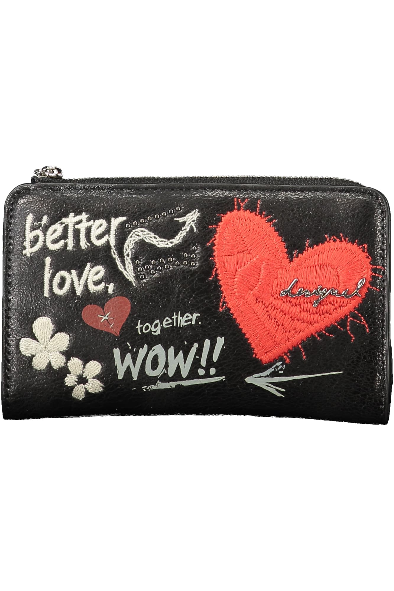 DESIGUAL PORTAFOGLIO DONNA NERO - Immagine 1