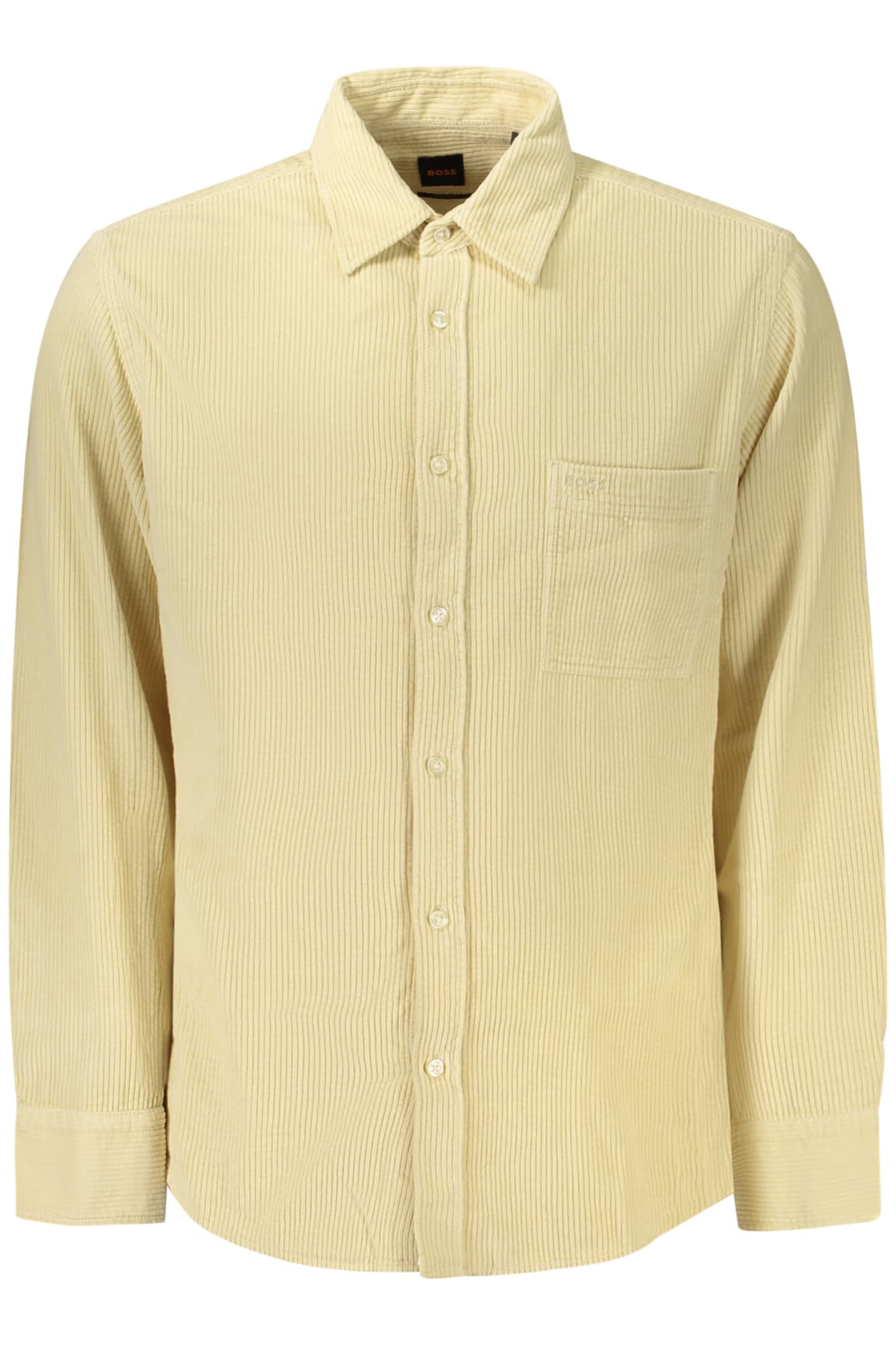BOSS CAMICIA MANICHE LUNGHE UOMO BEIGE - Immagine 1