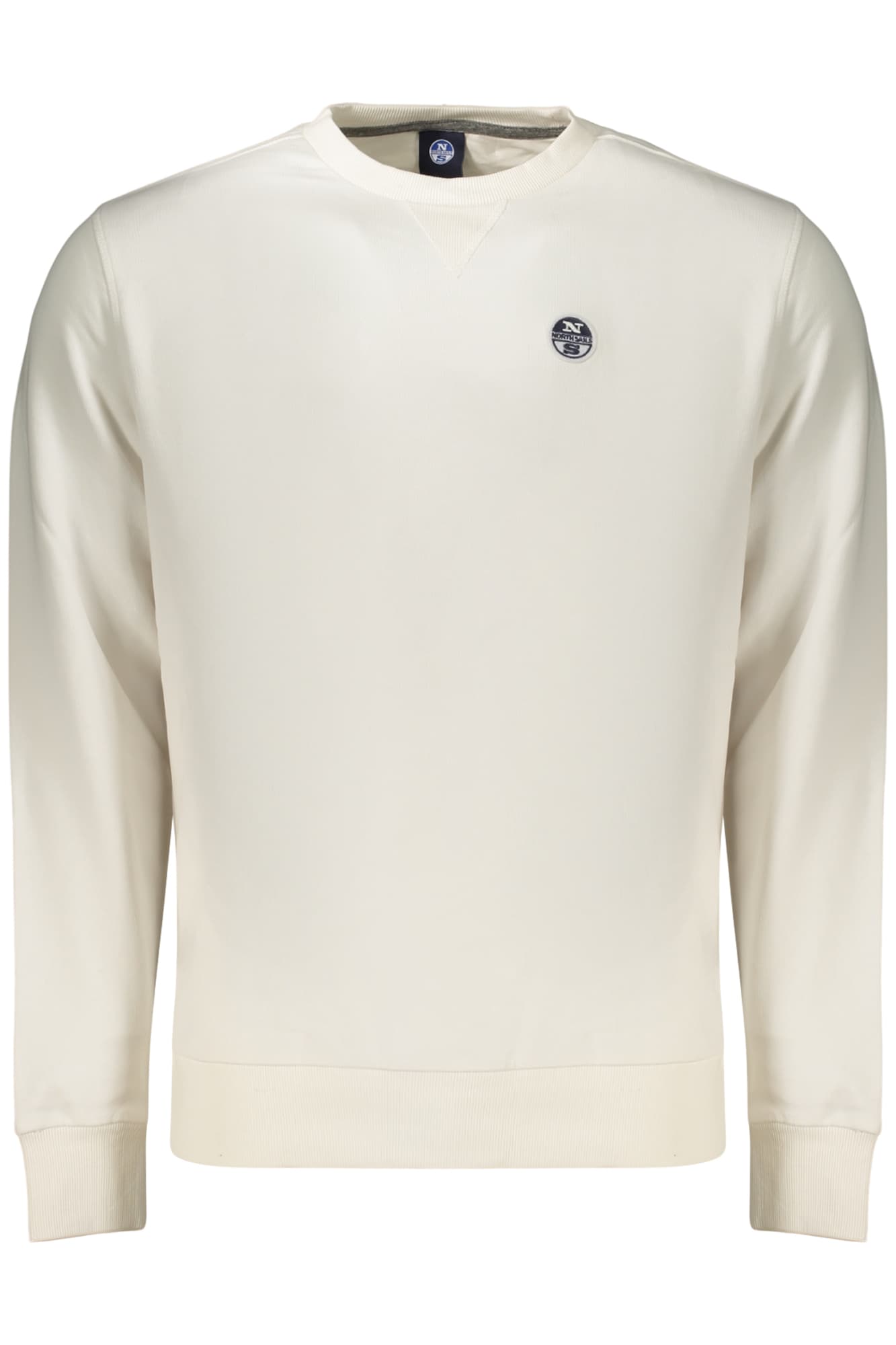 NORTH SAILS FELPA SENZA ZIP UOMO BIANCO - Immagine 1